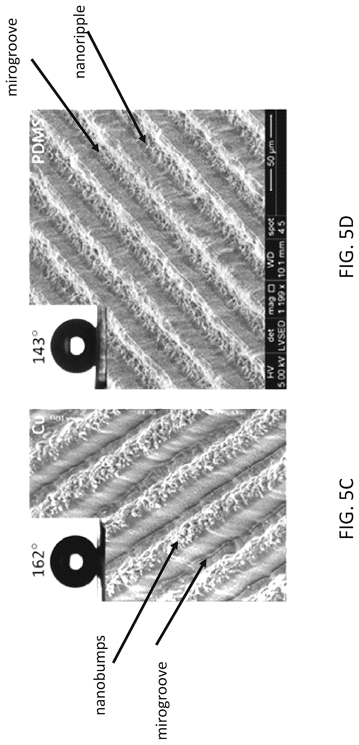 Patent US12090687 Figure 6 – Methods of making hydrophobic contoured surfaces and hydrophobic contoured surfaces and devices made therefrom