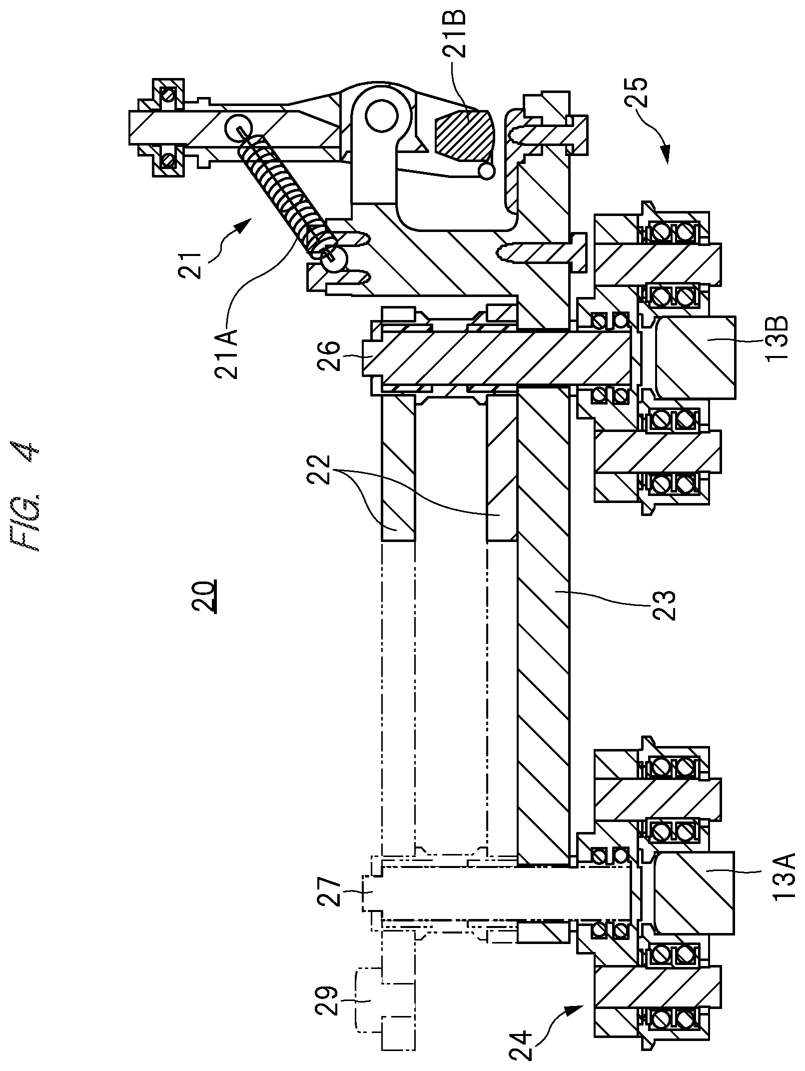 Patent US12090688 Figure 4 – Stretching apparatus and parts replacement method of stretching apparatus