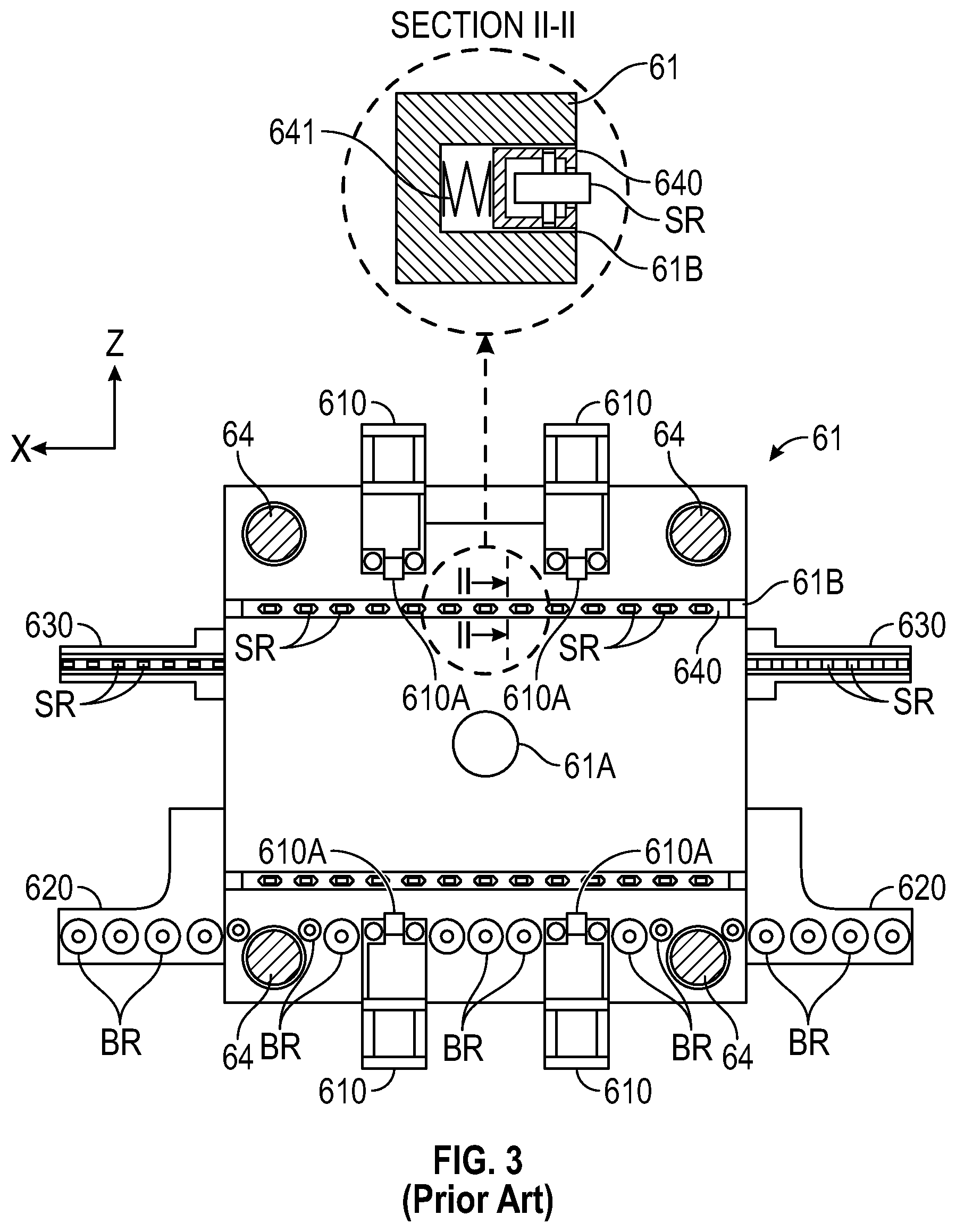 Patent US12090692 Figure 3 – Injection molding apparatus with a mold conveyor, and method of controlling the mold conveyor and the injection molding apparatus