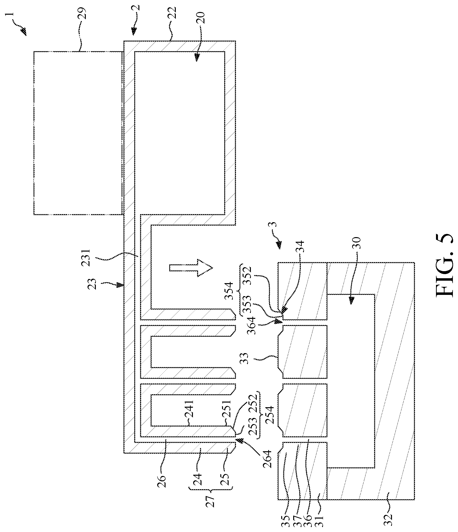 Patent US12090694 Figure 5 – Injection molding system and method