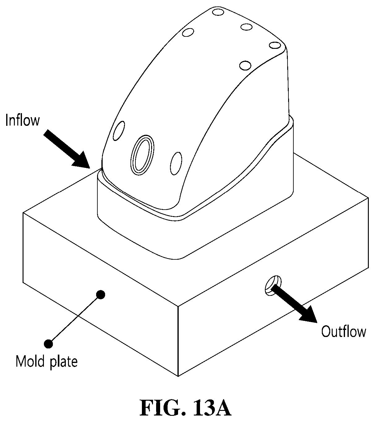 Patent US12090696 Figure 20 – Cooling module with microporous cooling structure applied thereto and method of locally cooling mold using the same