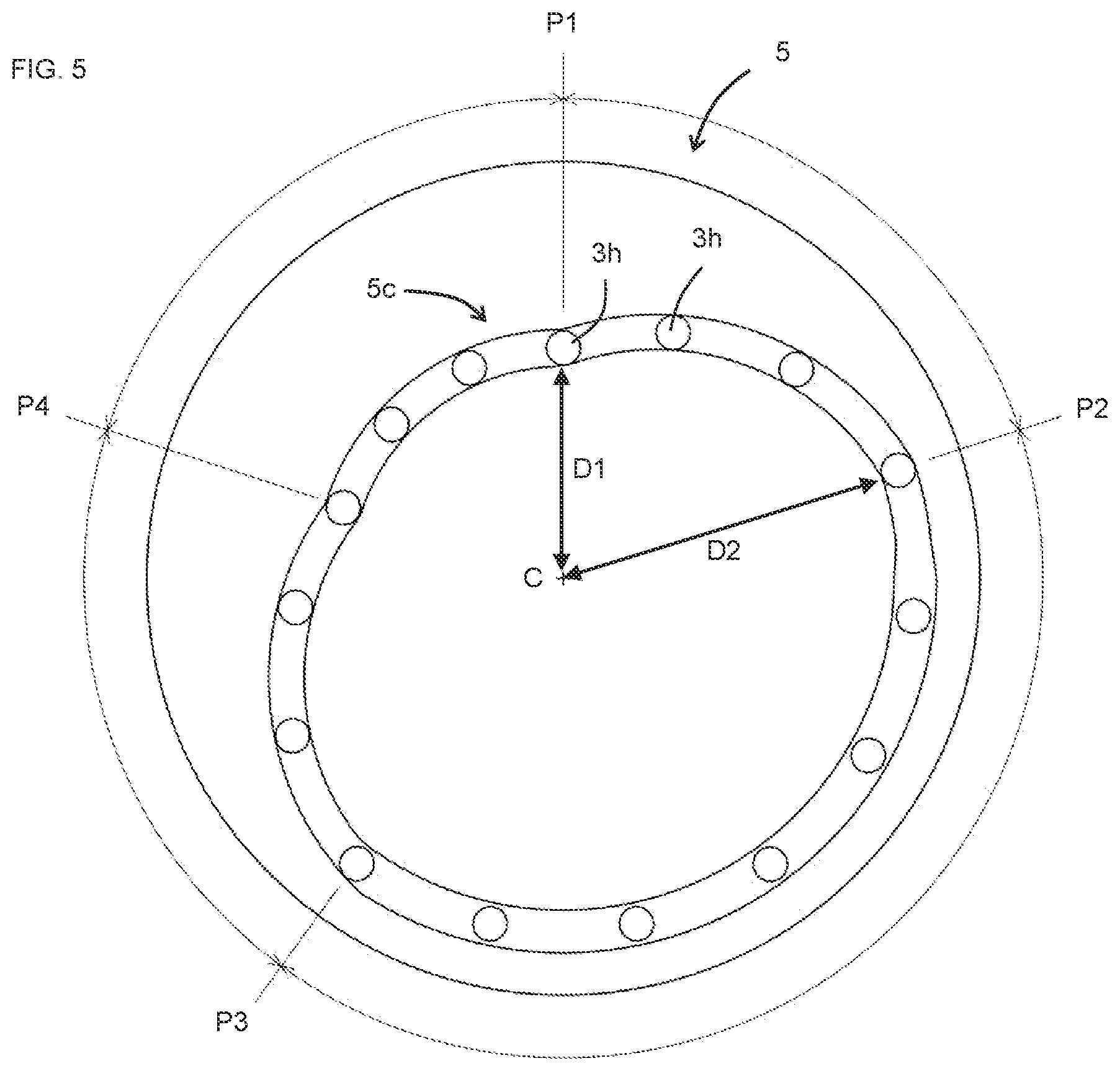 Patent US12090702 Figure 5 – Rotary molding machine