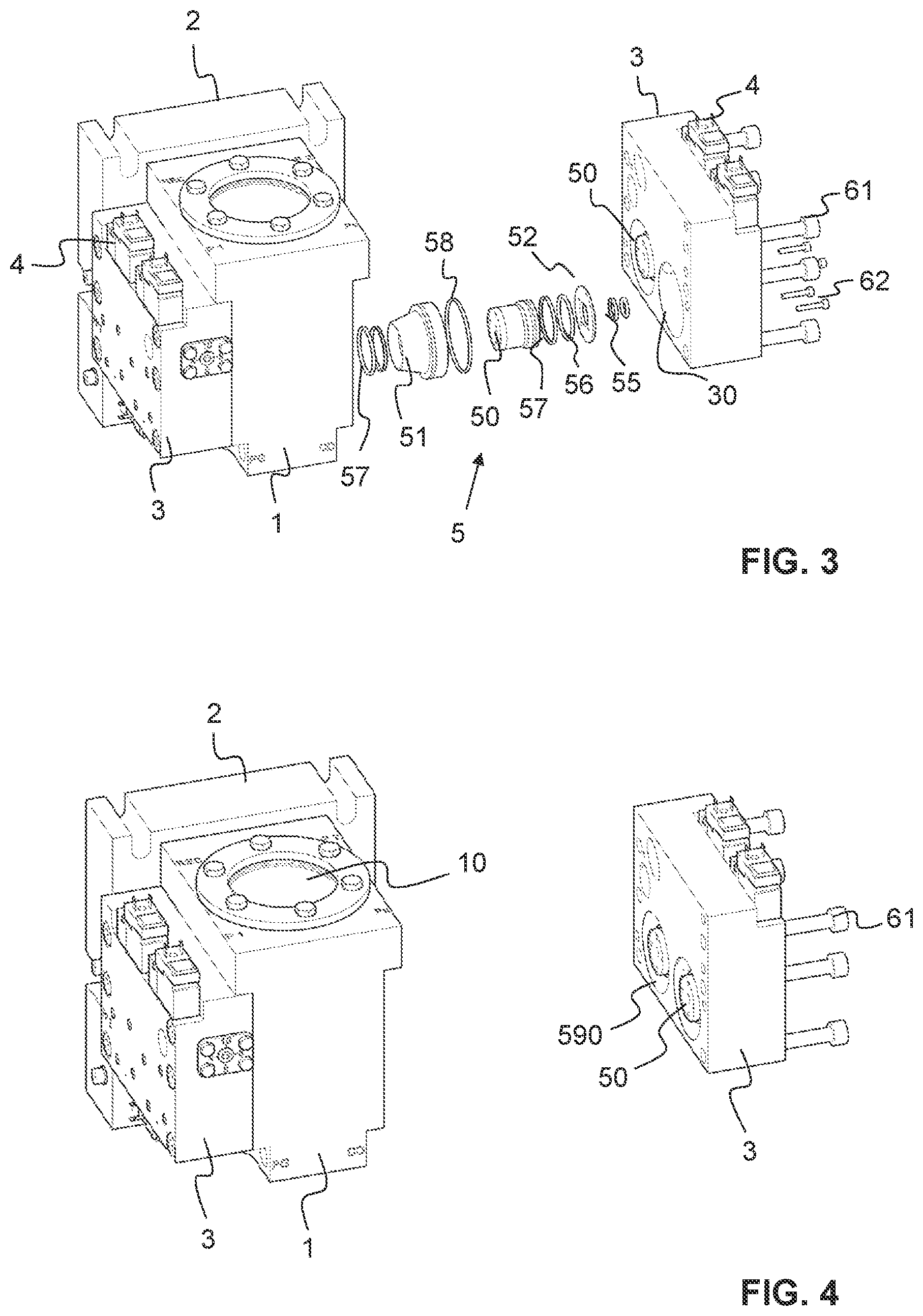 Patent US12090703 Figure 2 – Device of a blow-moulding apparatus