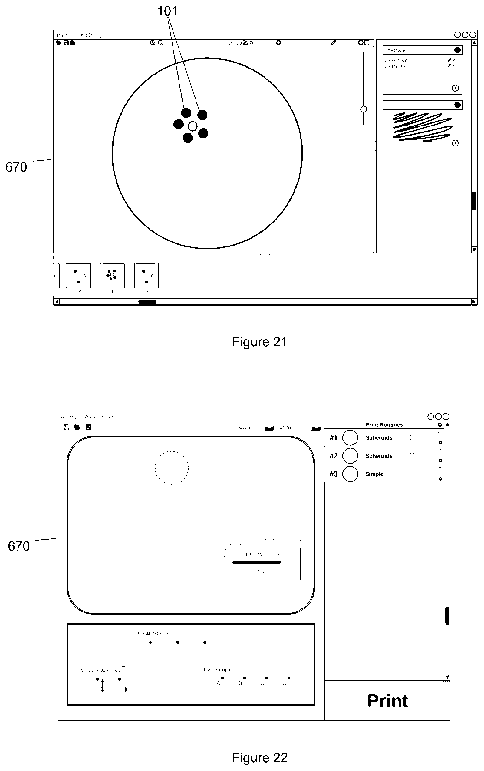 Patent US12090706 Figure 11 – Bioprinter for fabricating 3D cell constructs