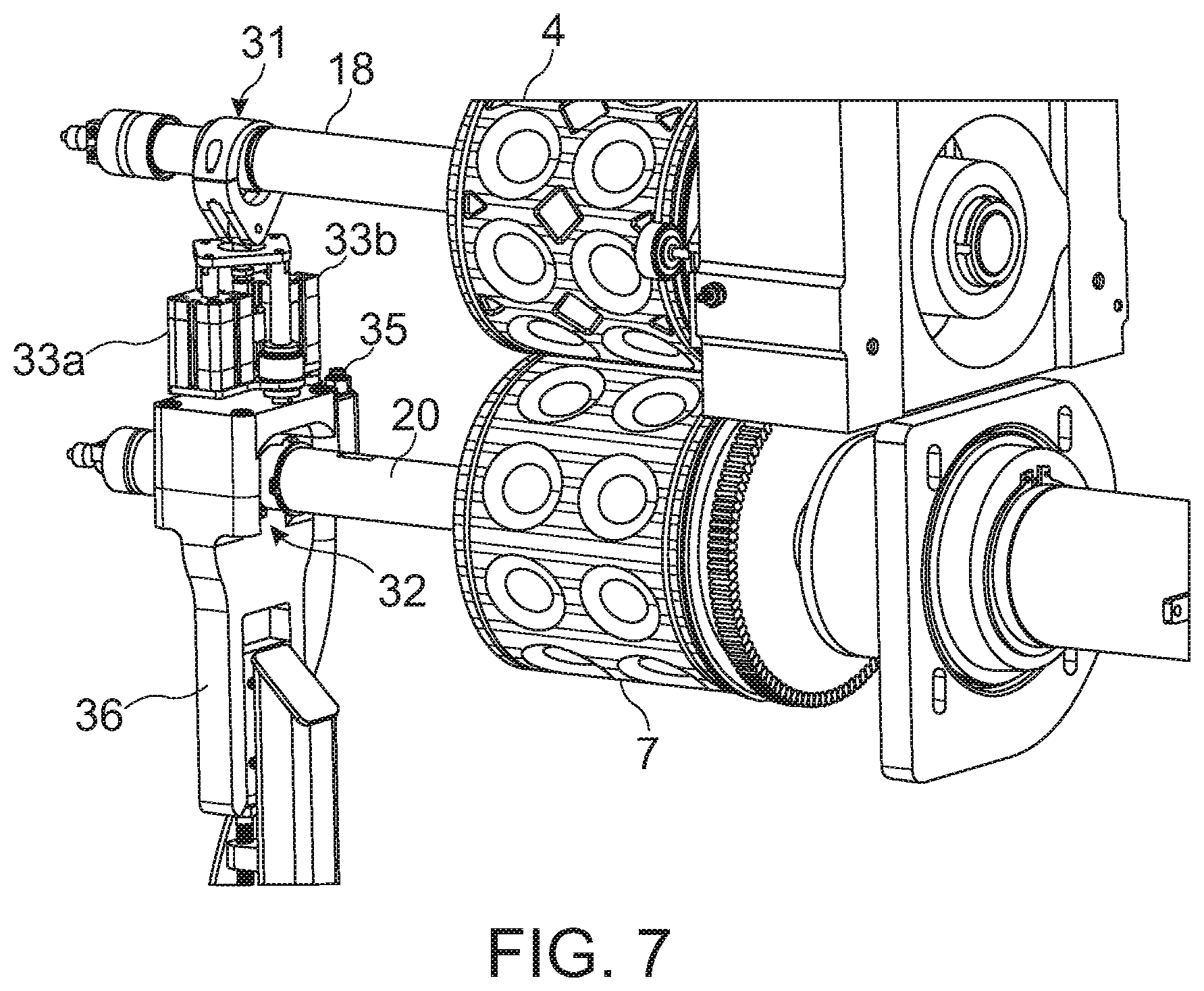 Patent US12090710 Figure 5 – Packaging apparatus and method