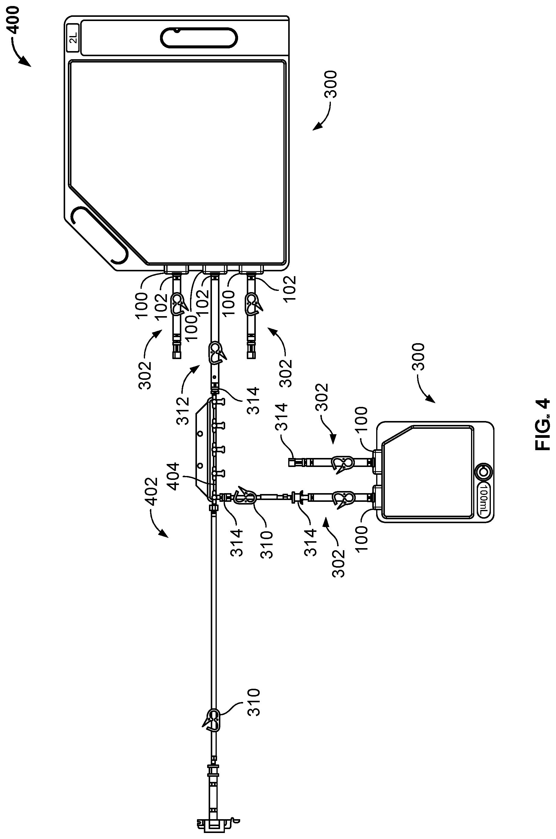 Patent US12090711 Figure 14 – Controlling a fluid flow