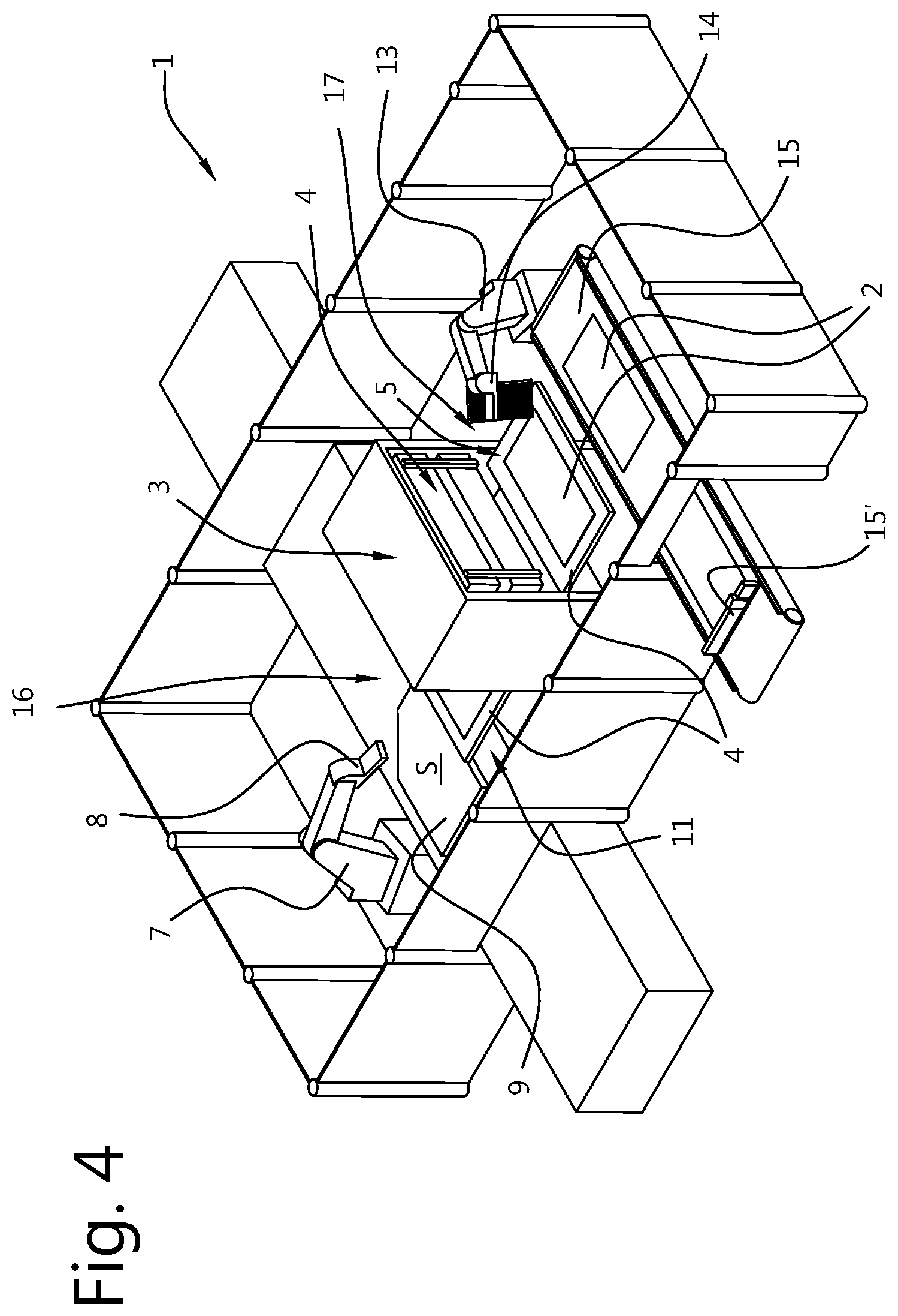 Patent US12090713 Figure 4 – Preforming system and method