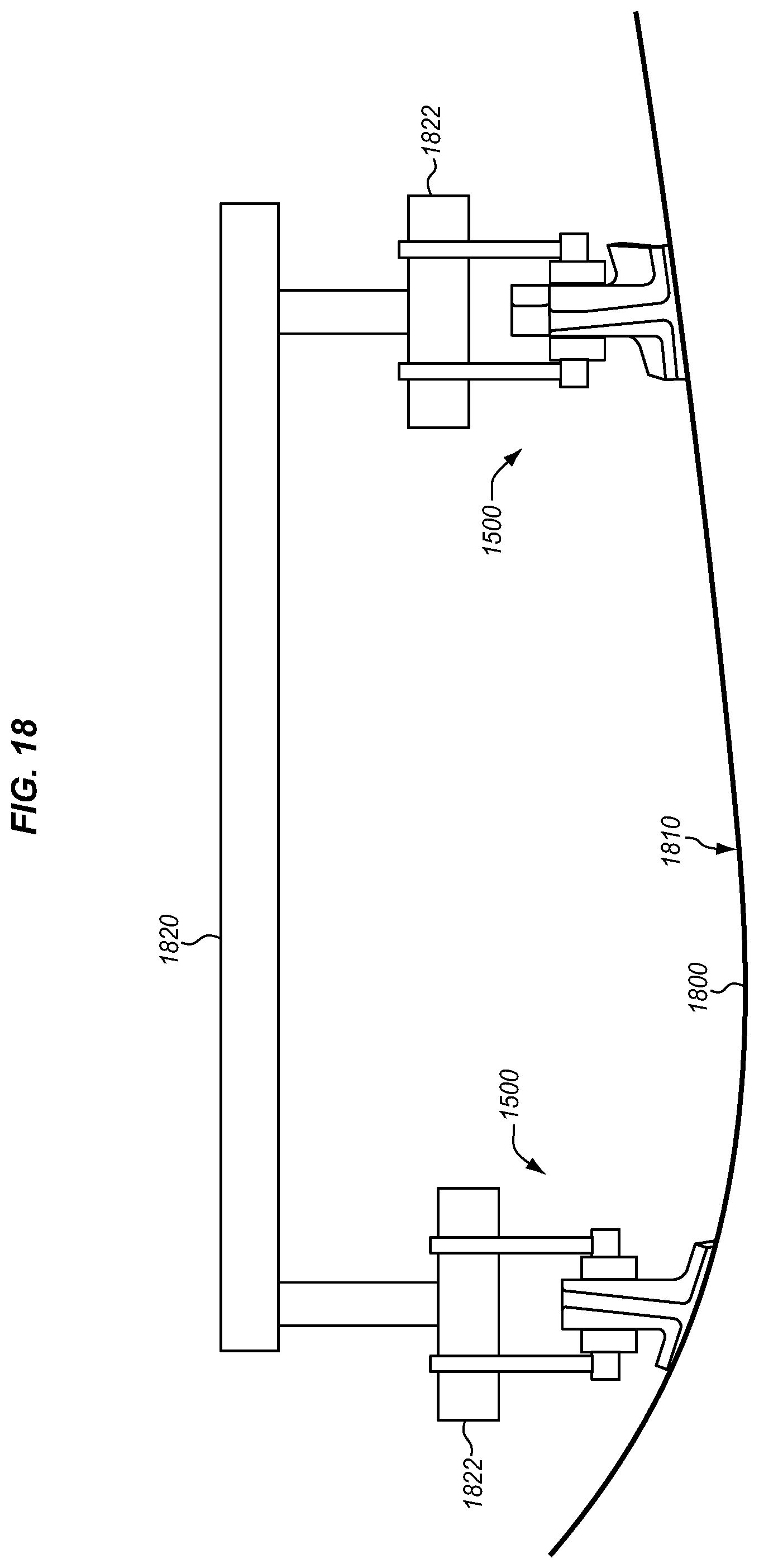 Patent US12090715 Figure 14 – Caul plates for preforms that undergo pick and placement