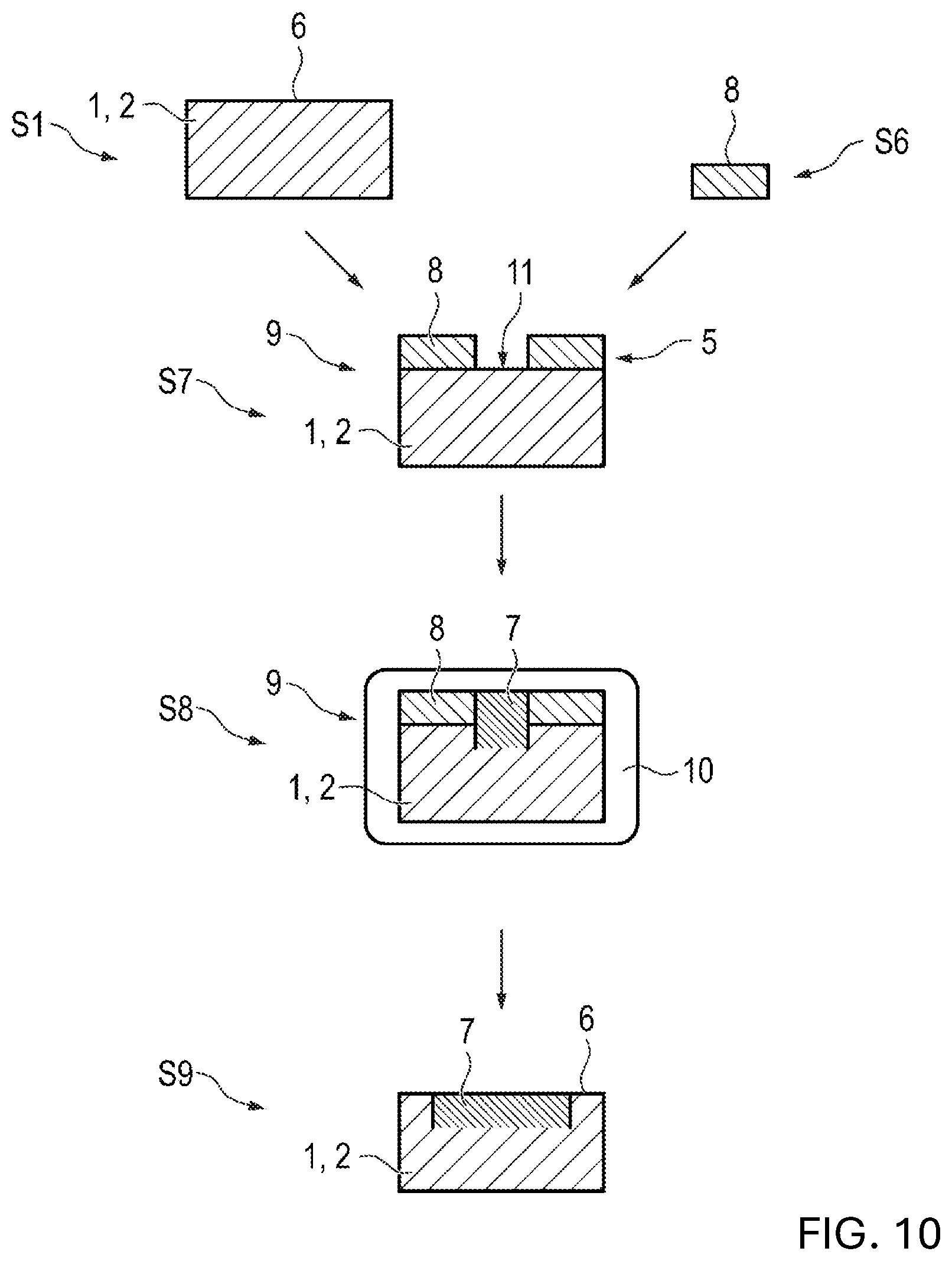 Patent US12090717 Figure 9 – Method and composition for tinting a spectacle lens substrate