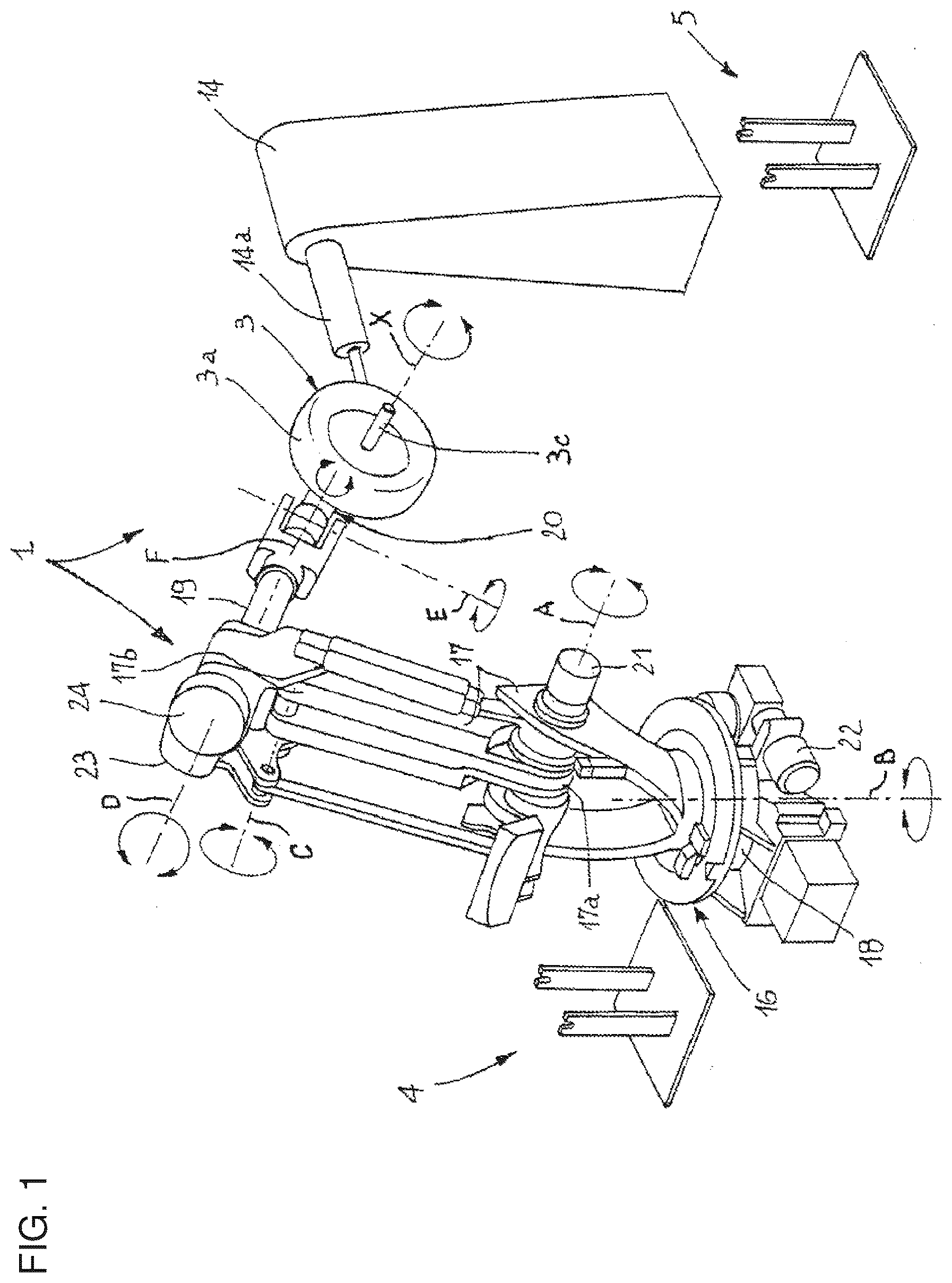 Patent US12090720 Figure 1 – Method for building green tyres