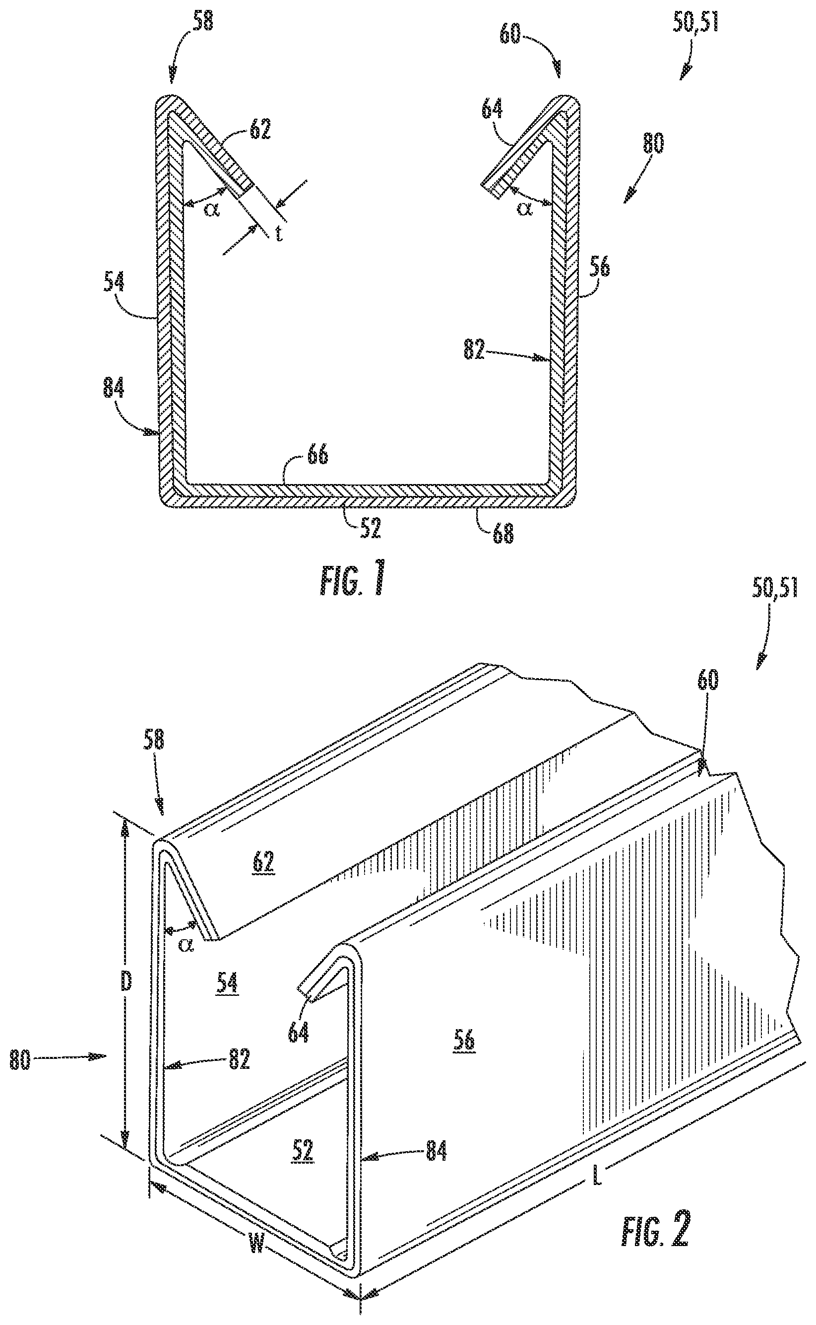 Patent US12090722 — Method of forming a linear panel from multi-layer panel material assemblies — Figure 1