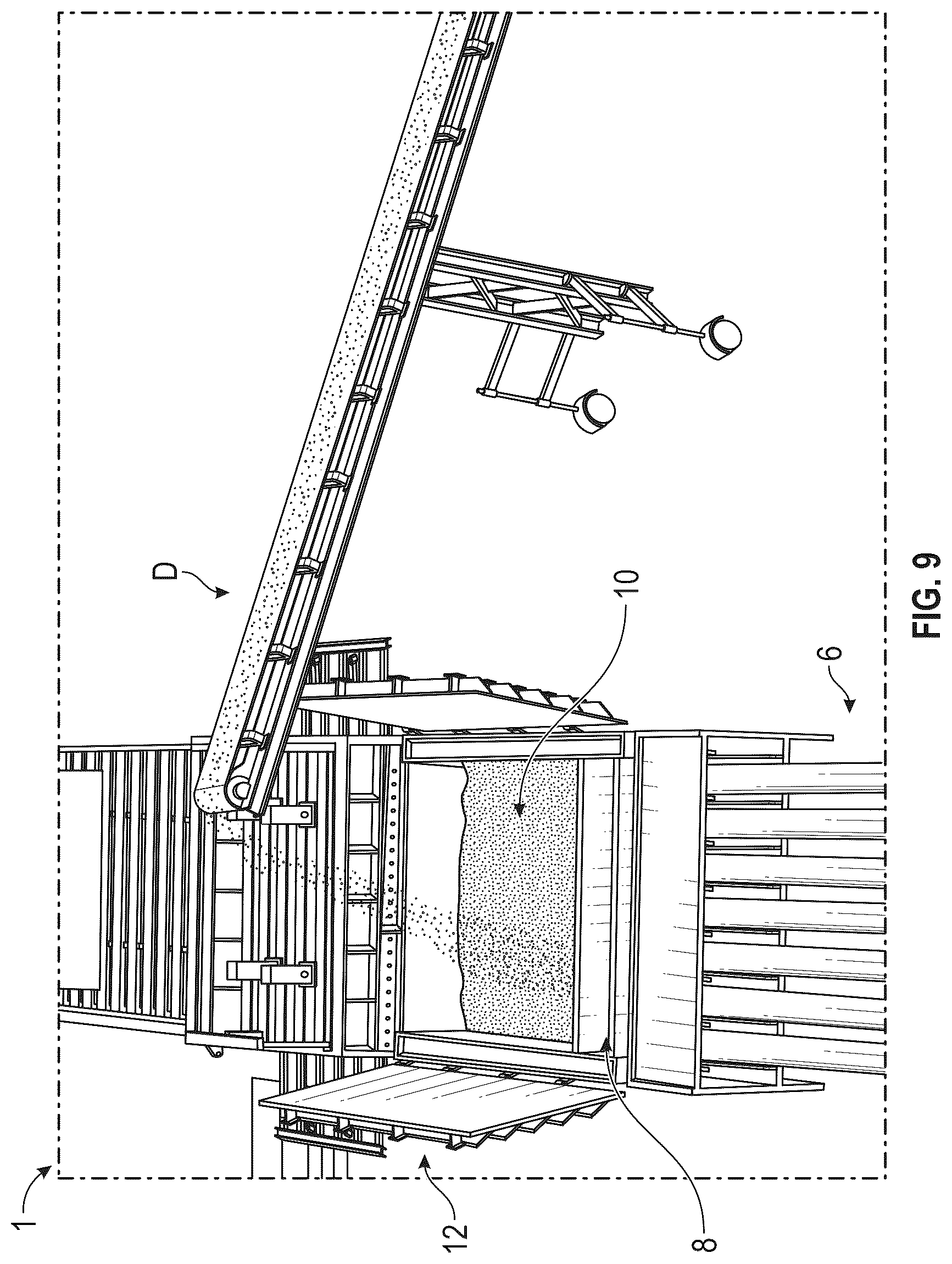 Patent US12090724 Figure 8 – System and method for making a block for gravity energy storage