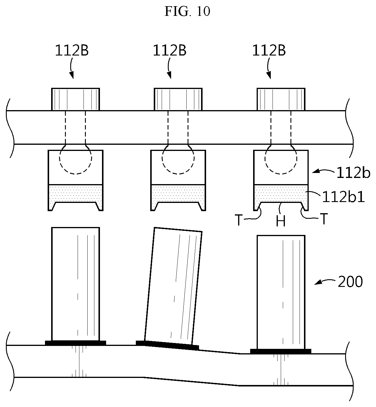 Patent US12090725 Figure 8 – Pressure device, battery module manufacturing device, and manufacturing method