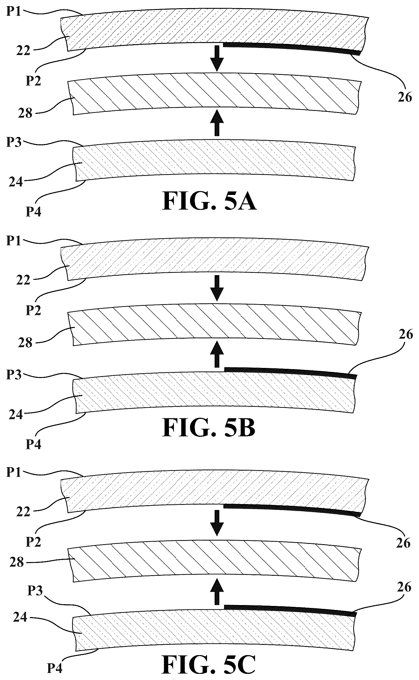 Patent US12090729 Figure 5 – Glass assembly including an opaque boundary feature and method of manufacturing thereof