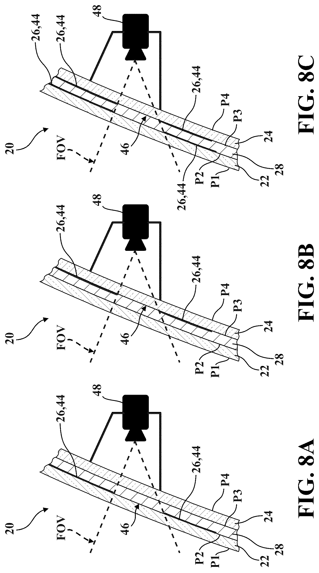 Patent US12090729 Figure 9 – Glass assembly including an opaque boundary feature and method of manufacturing thereof