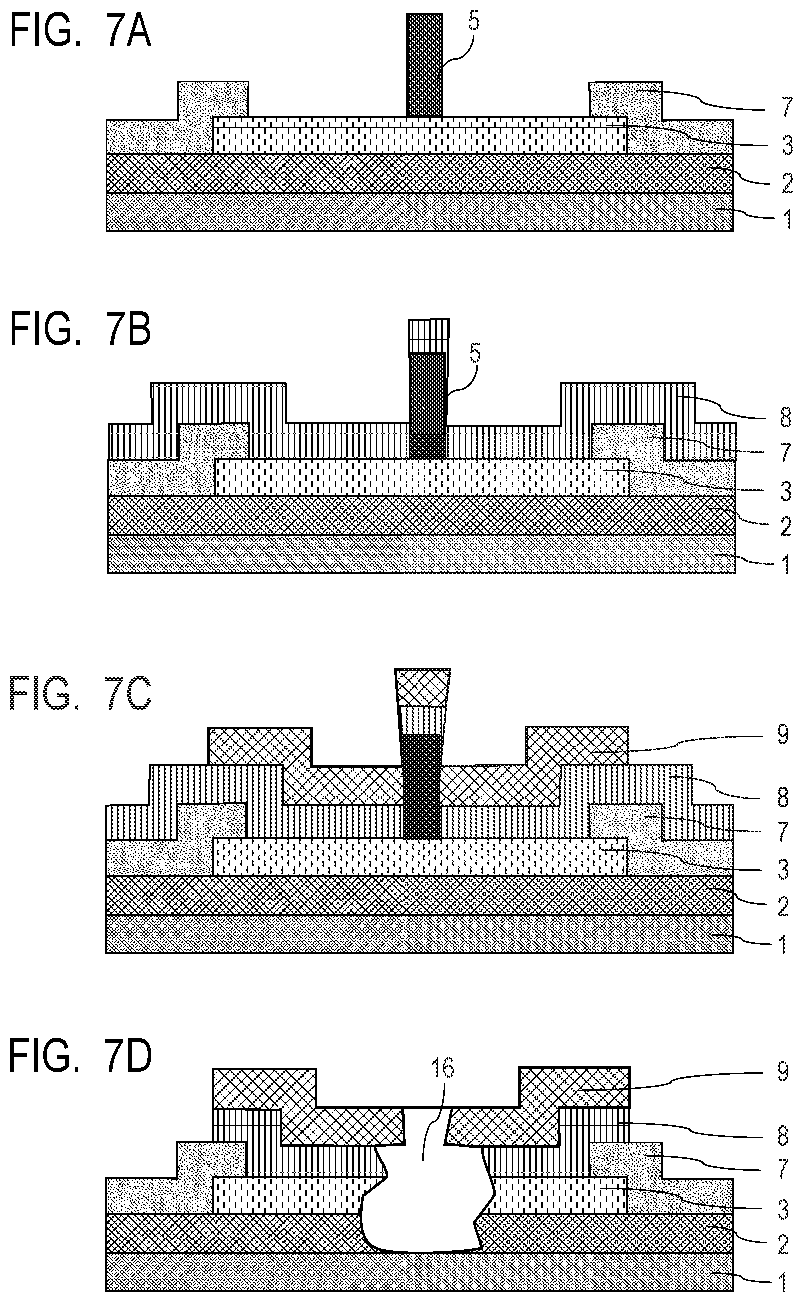Patent US12090739 Figure 7 – Method for manufacturing laminated structure and method for manufacturing liquid ejection head substrate