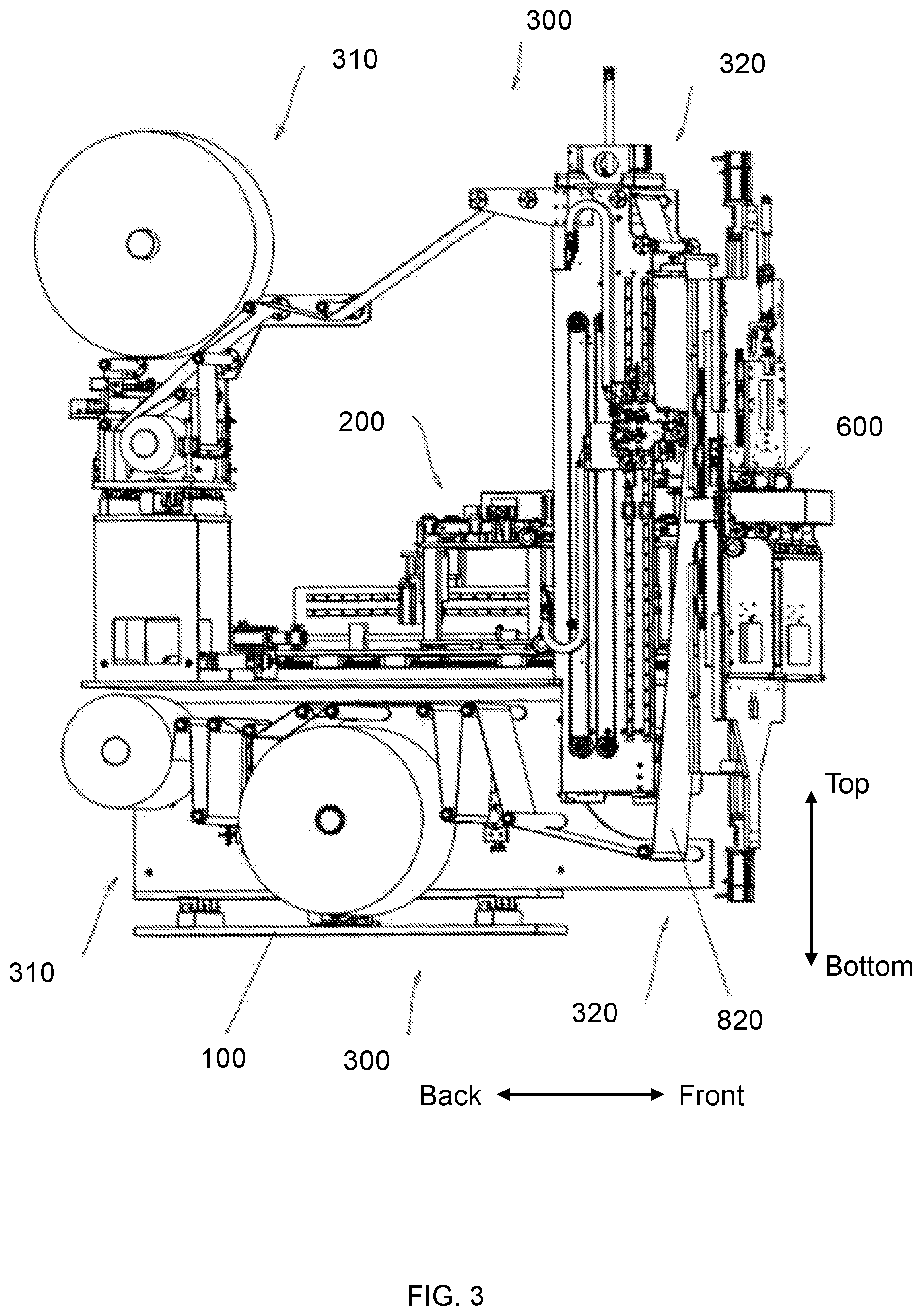 Patent US12090740 Figure 3 – Alternate film pasting devices for hard-case secondary batteries
