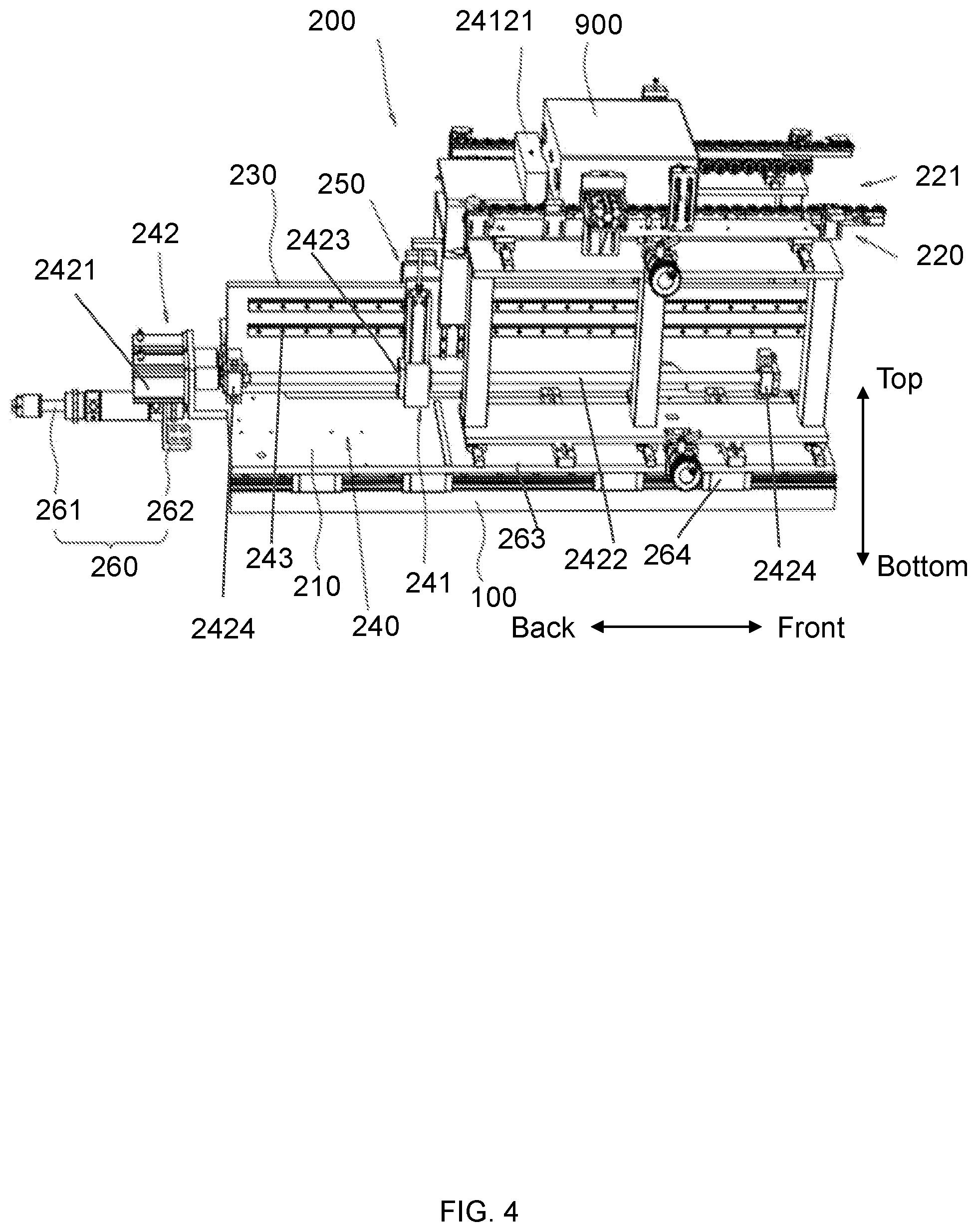 Patent US12090740 Figure 4 – Alternate film pasting devices for hard-case secondary batteries