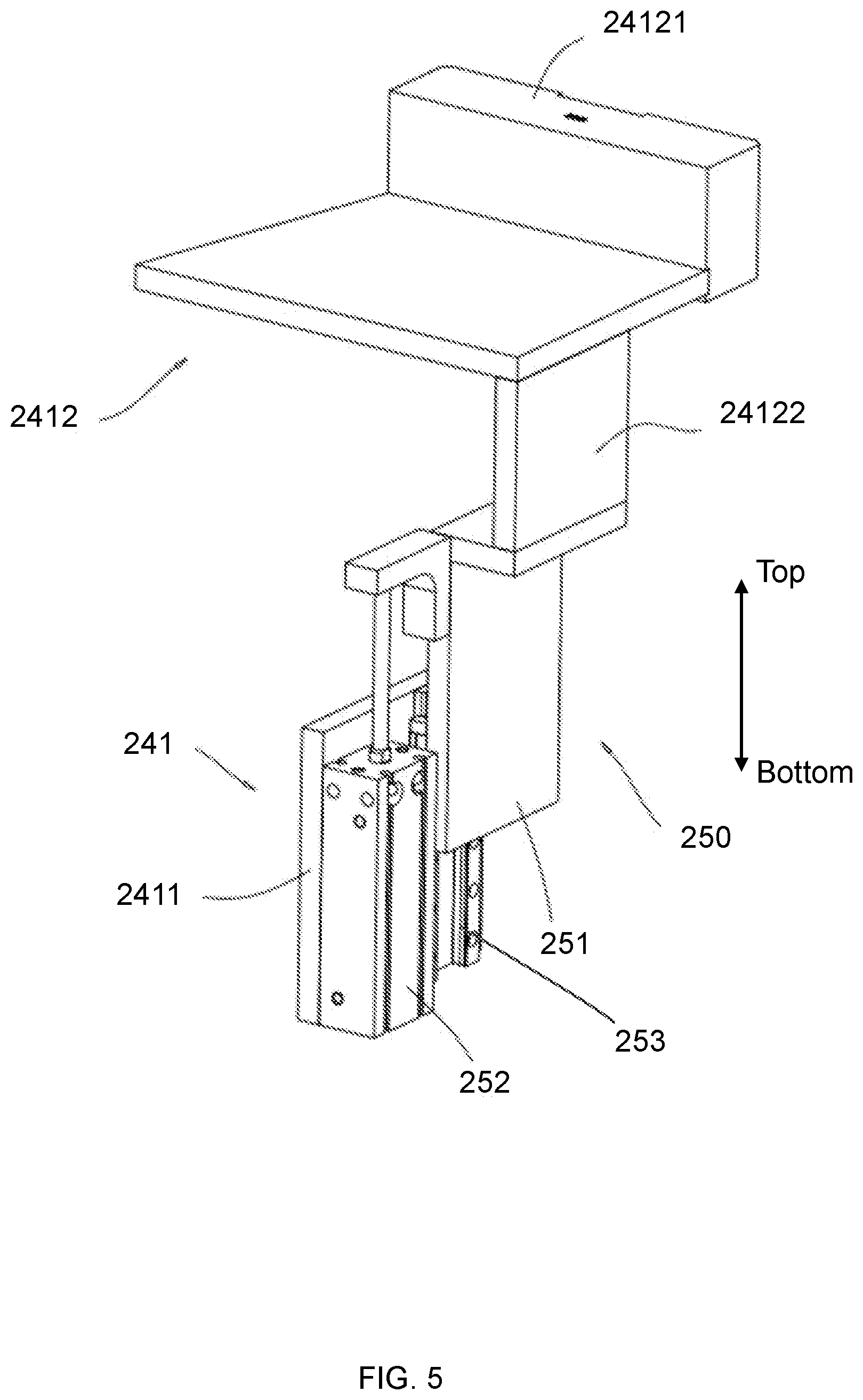 Patent US12090740 Figure 5 – Alternate film pasting devices for hard-case secondary batteries