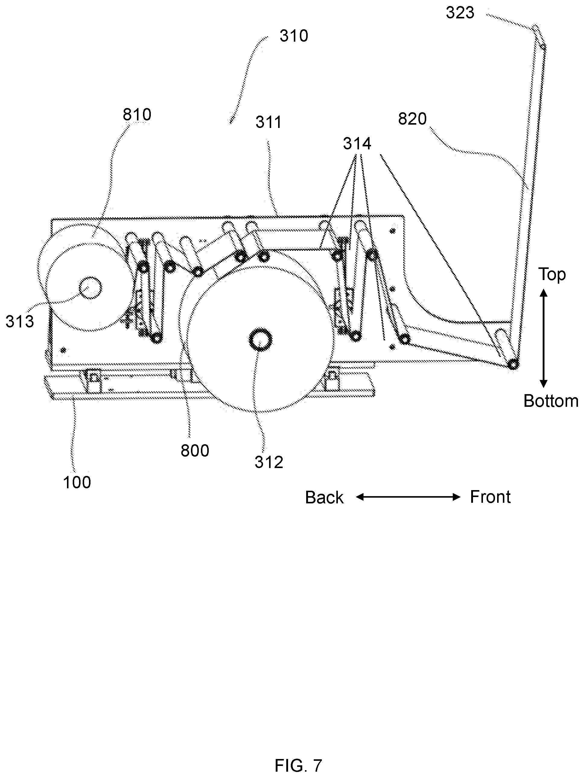 Patent US12090740 Figure 7 – Alternate film pasting devices for hard-case secondary batteries