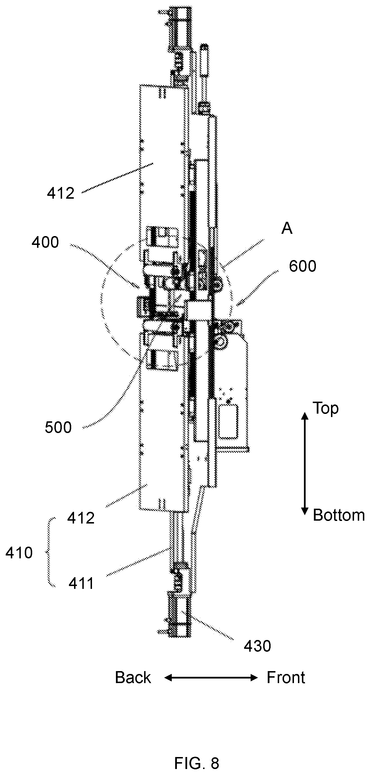 Patent US12090740 Figure 8 – Alternate film pasting devices for hard-case secondary batteries