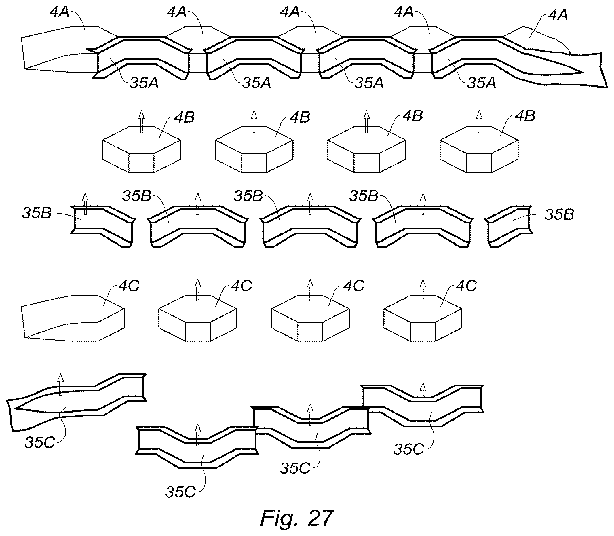 Patent US12090741 Figure 8 – Structural and/or acoustic panel of a nacelle of an aircraft propulsion assembly and related manufacturing method