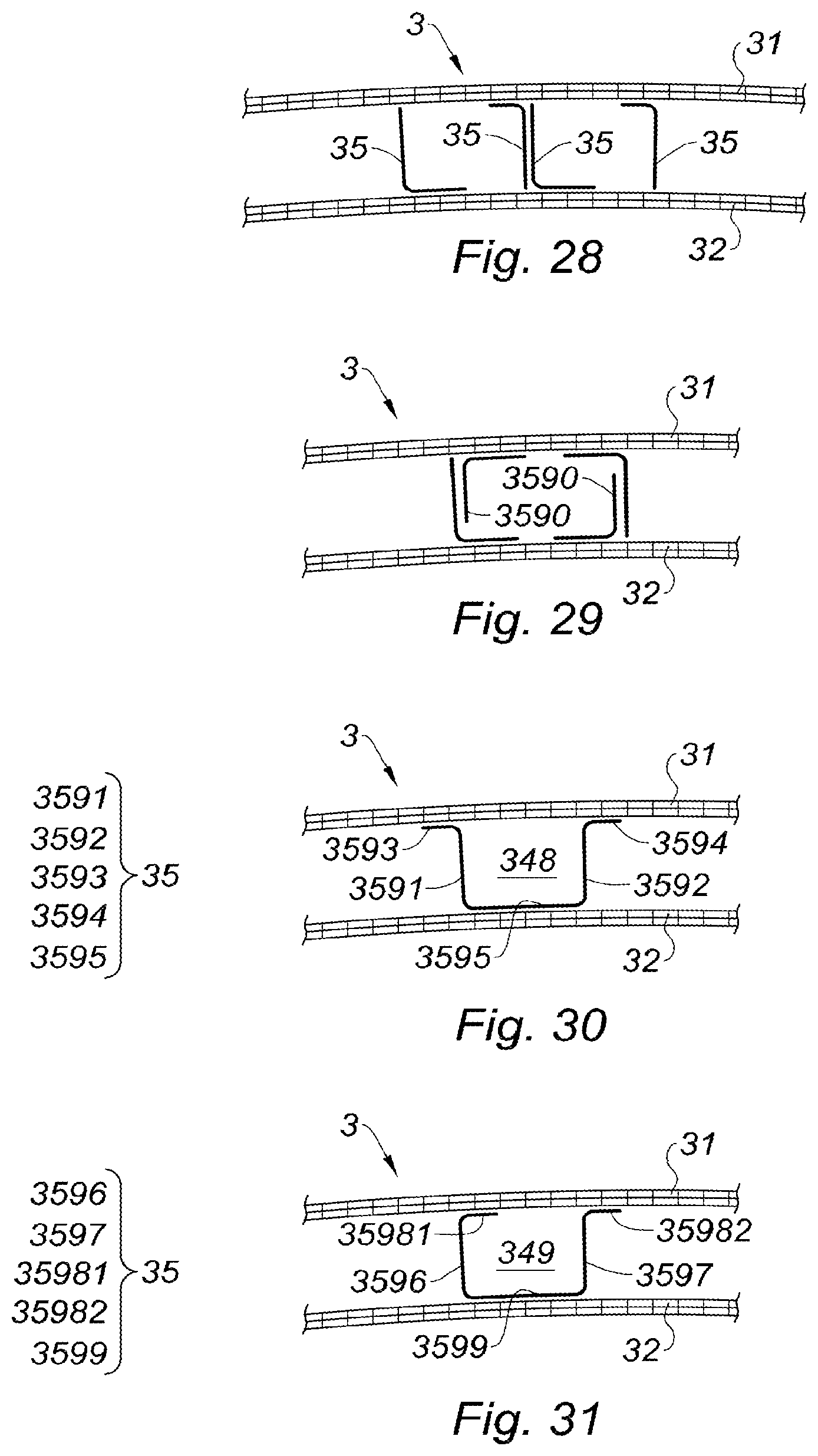 Patent US12090741 Figure 9 – Structural and/or acoustic panel of a nacelle of an aircraft propulsion assembly and related manufacturing method