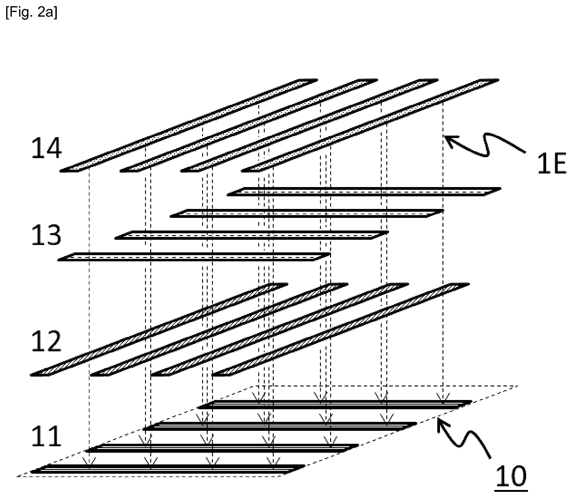 Patent US12090743 Figure 2 – Sheet-shaped reinforcing fiber substrate and manufacturing method therefor