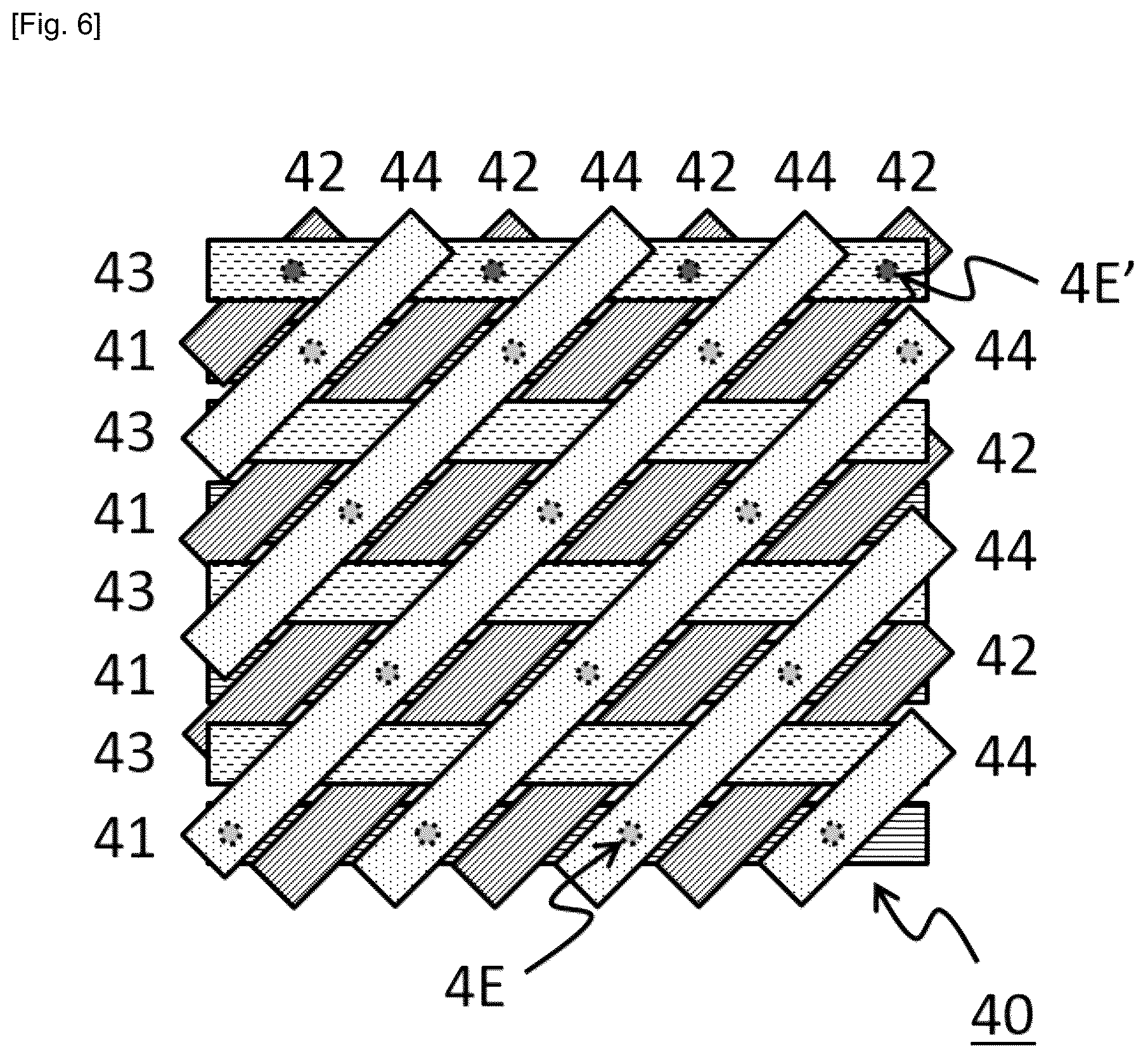 Patent US12090743 Figure 10 – Sheet-shaped reinforcing fiber substrate and manufacturing method therefor