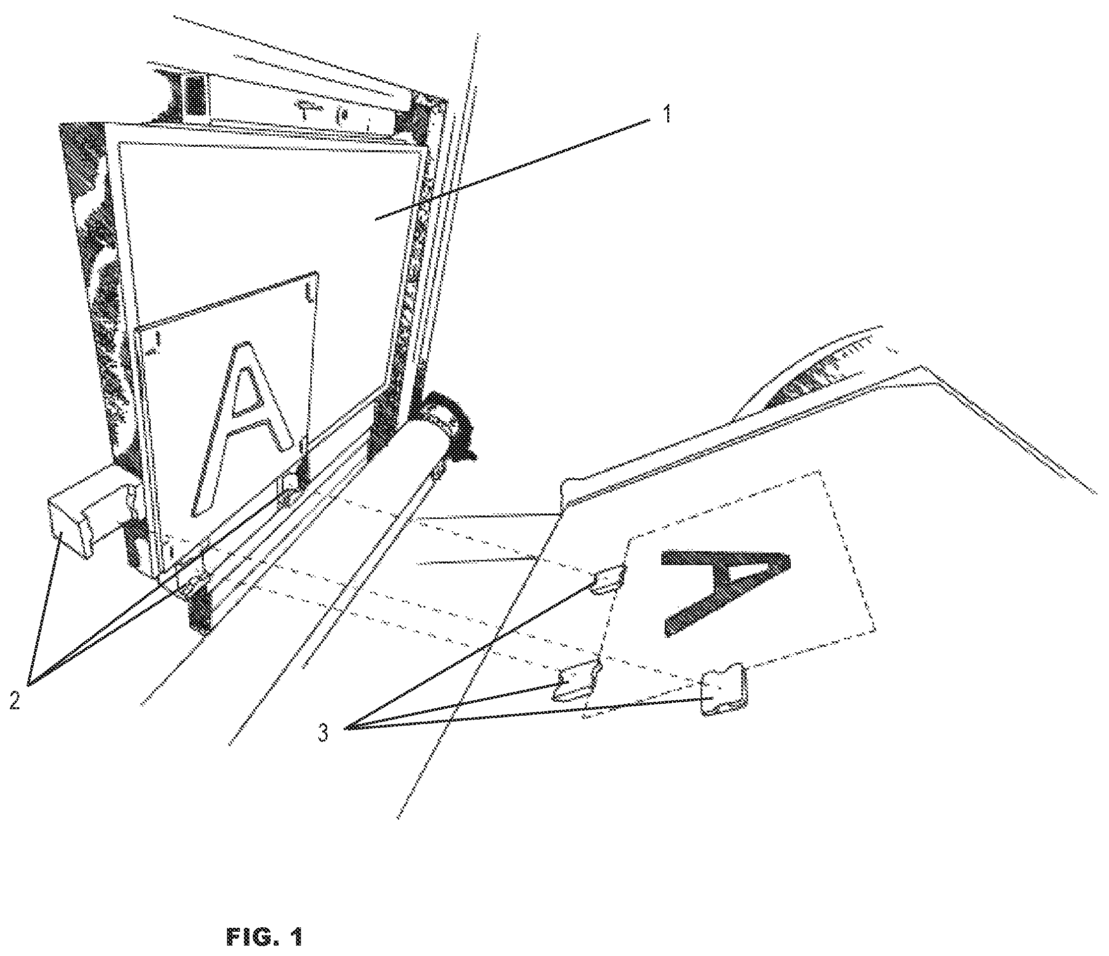 Patent US12090747 Figure 1 – Letterpress gage pin and method of placement