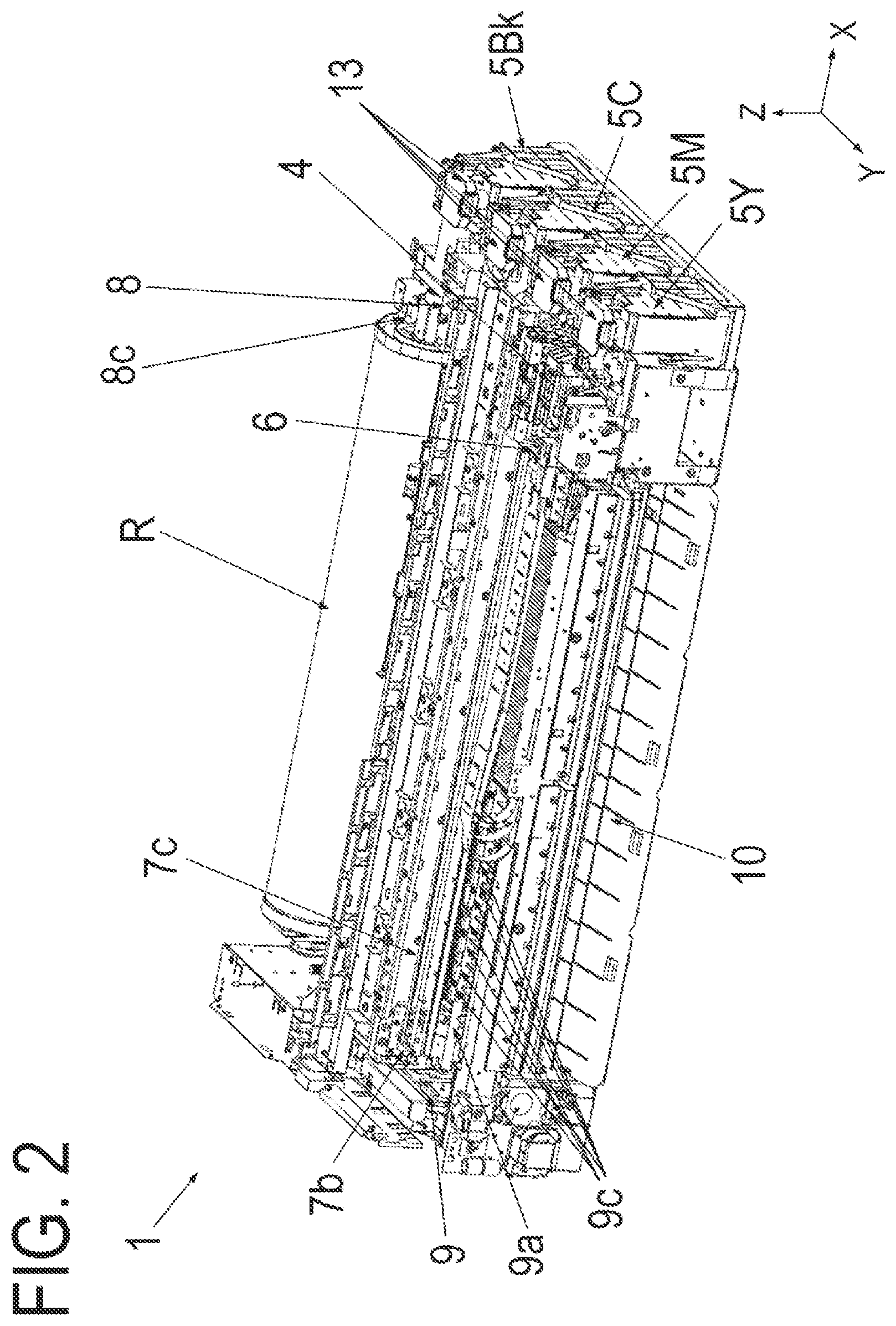 Patent US12090751 Figure 2 – Recording apparatus