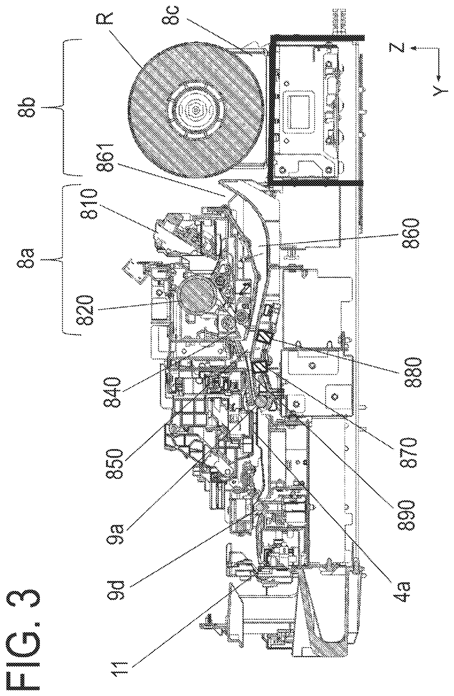 Patent US12090751 Figure 3 – Recording apparatus