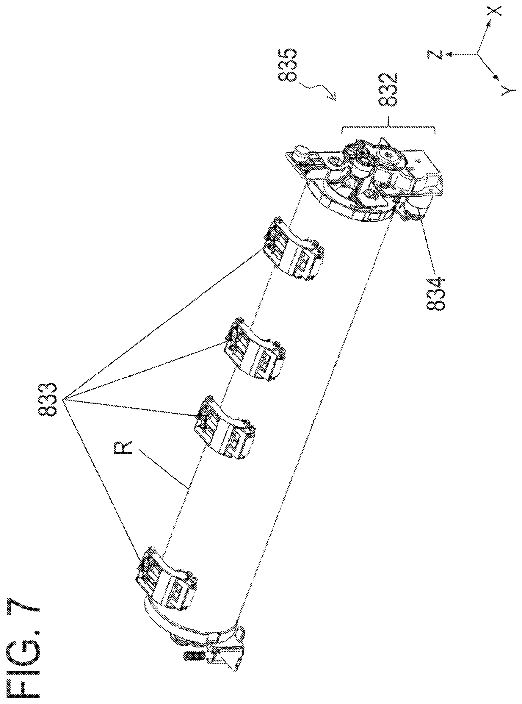 Patent US12090751 Figure 7 – Recording apparatus