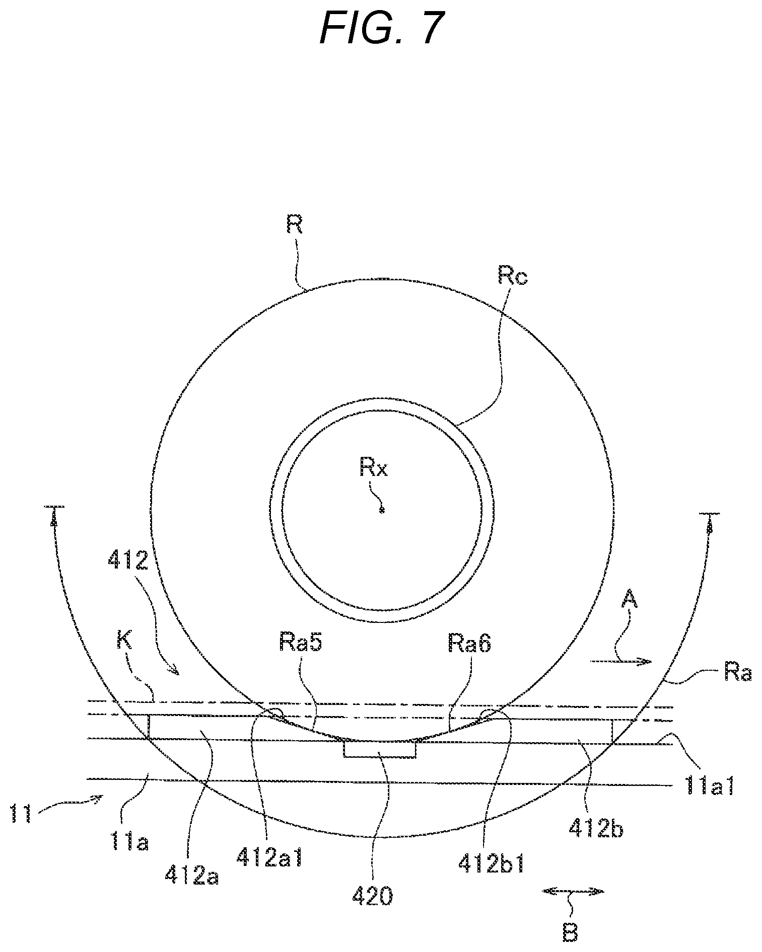 Patent US12090753 Figure 7 – Medium cassette and image recording apparatus
