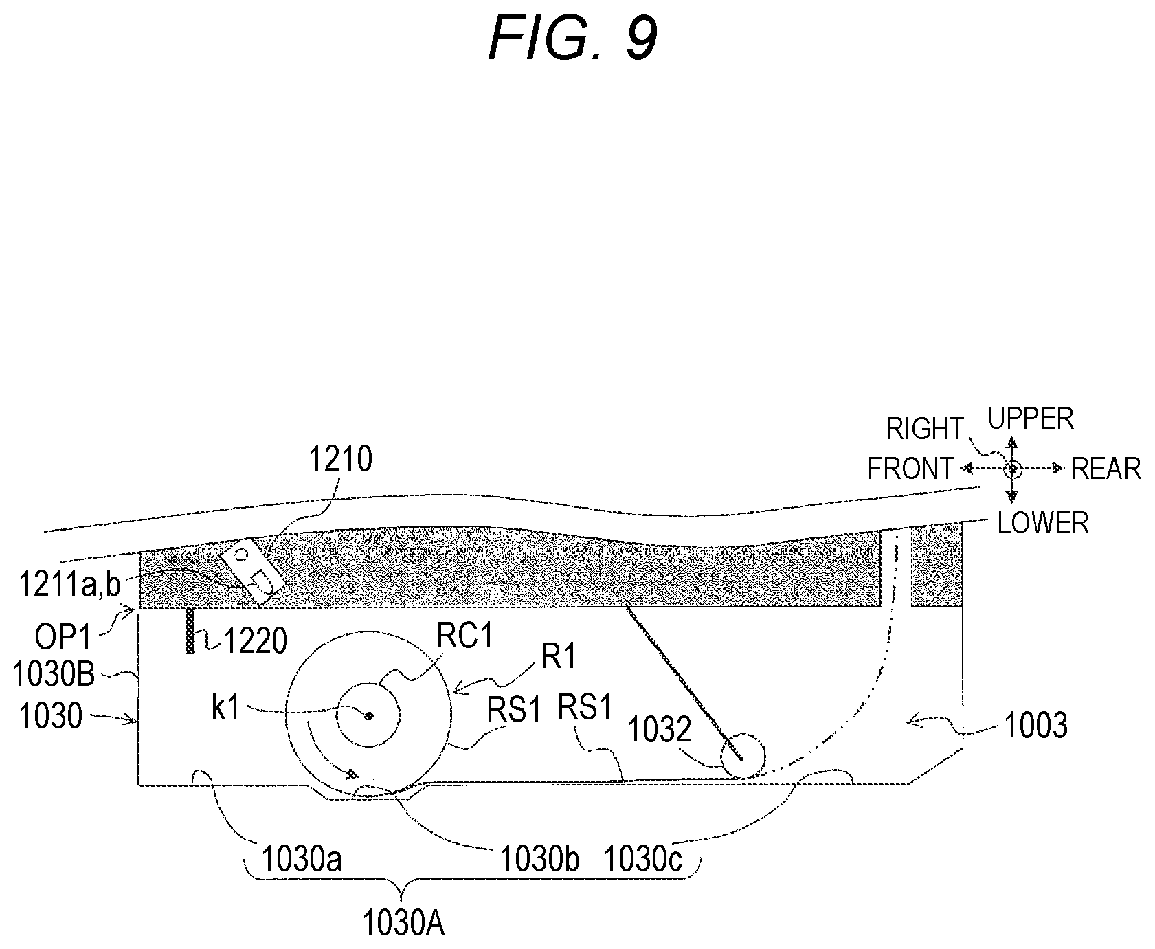 Patent US12090753 Figure 9 – Medium cassette and image recording apparatus