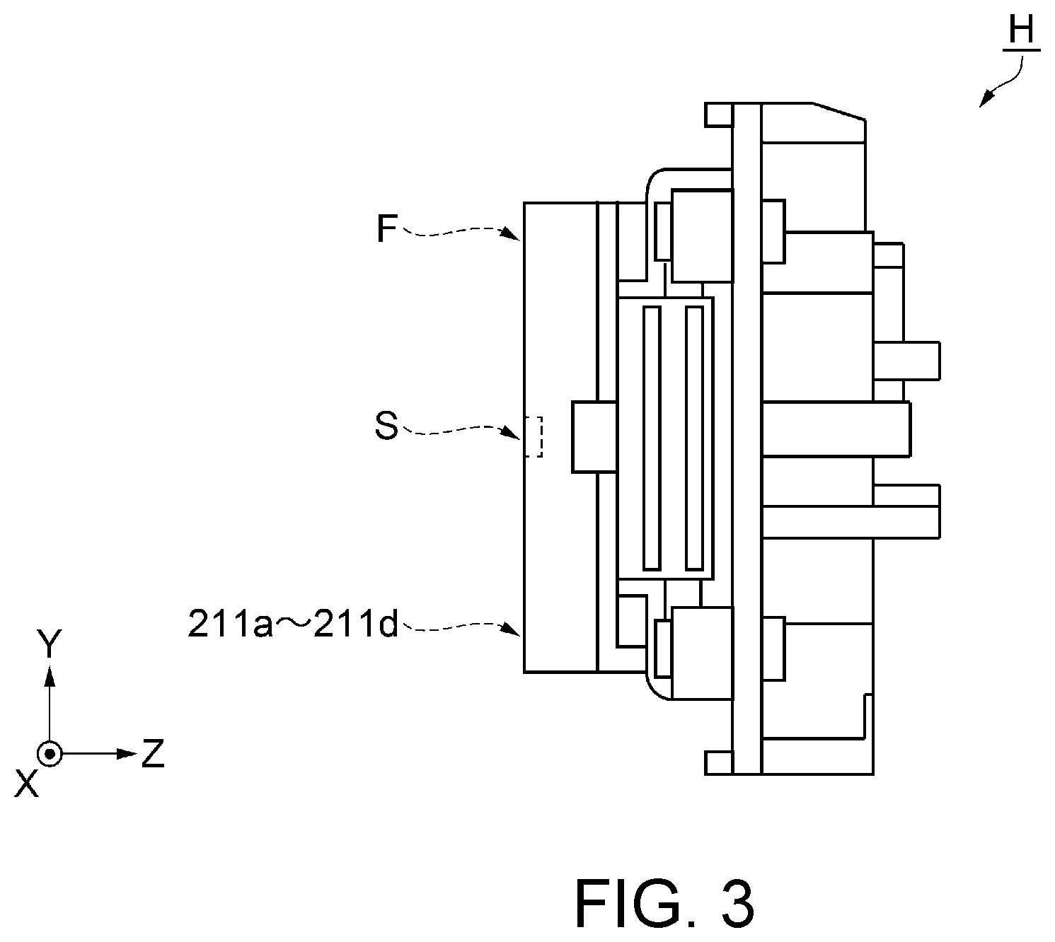 Patent US12090756 Figure 3 – Recording apparatus