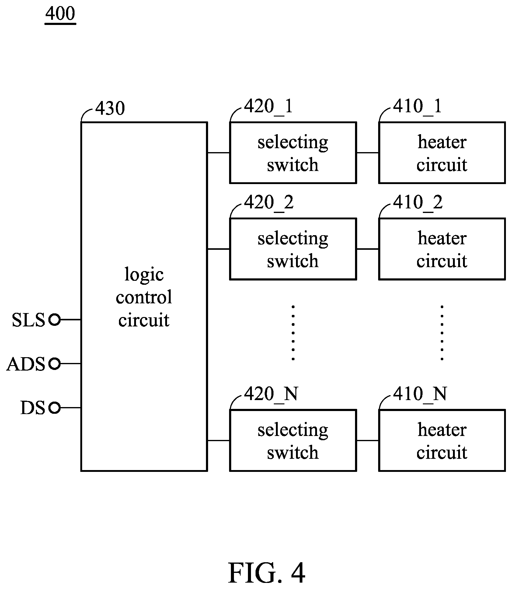 Patent US12090757 Figure 4 – Heater device with memory unit and operation method thereof