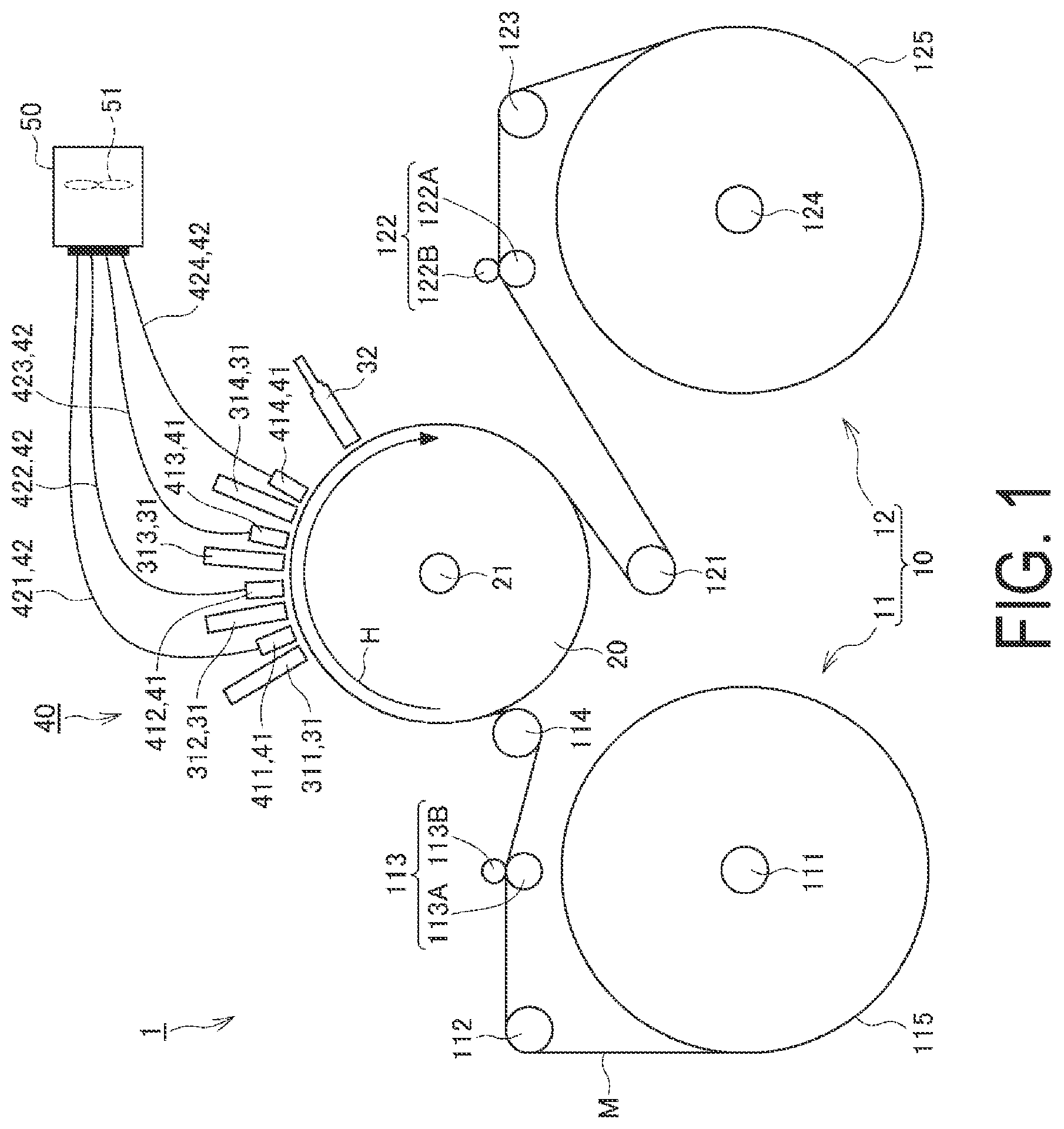 Patent US12090761 Figure 1 – Printing apparatus