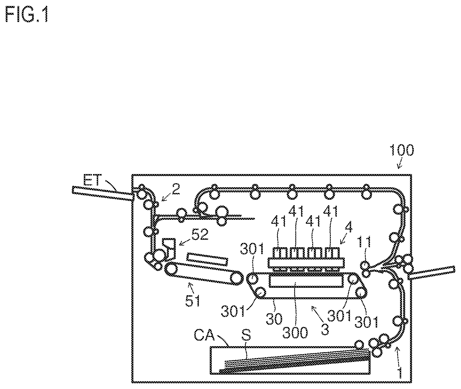 Patent US12090762 — Ink-jet recording apparatus — Figure 1