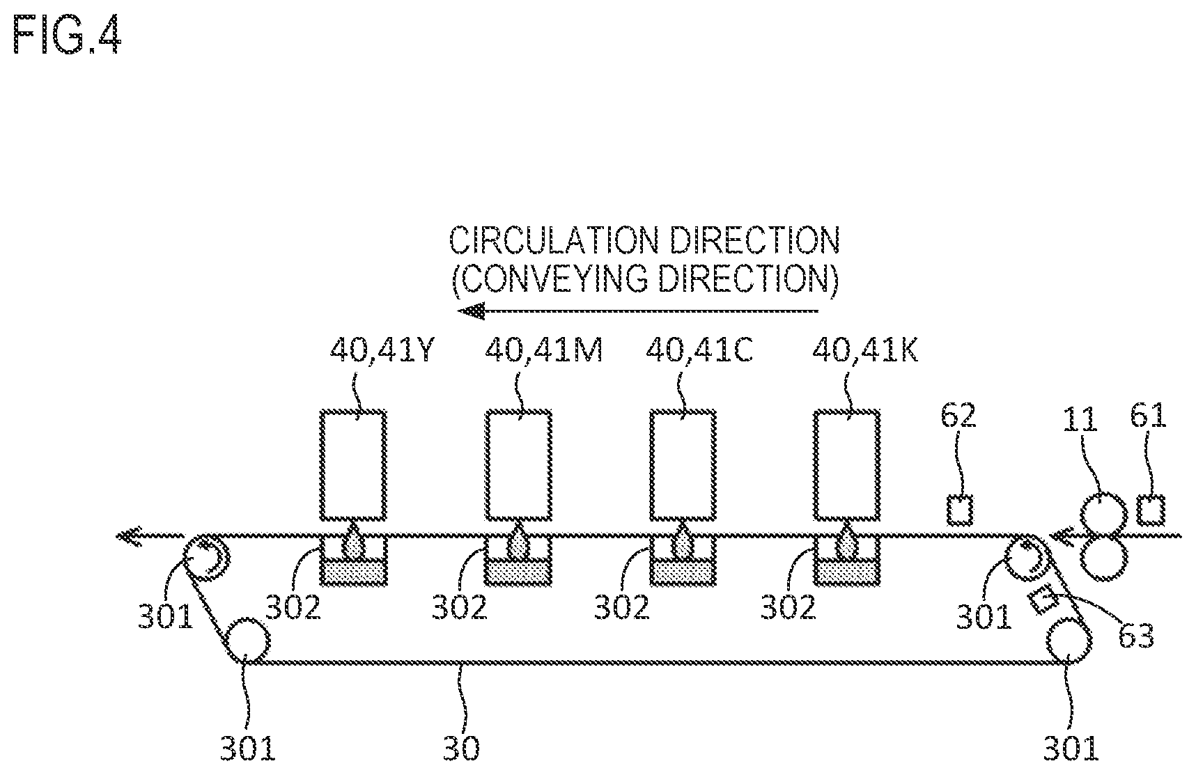 Patent US12090762 Figure 4 – Ink-jet recording apparatus