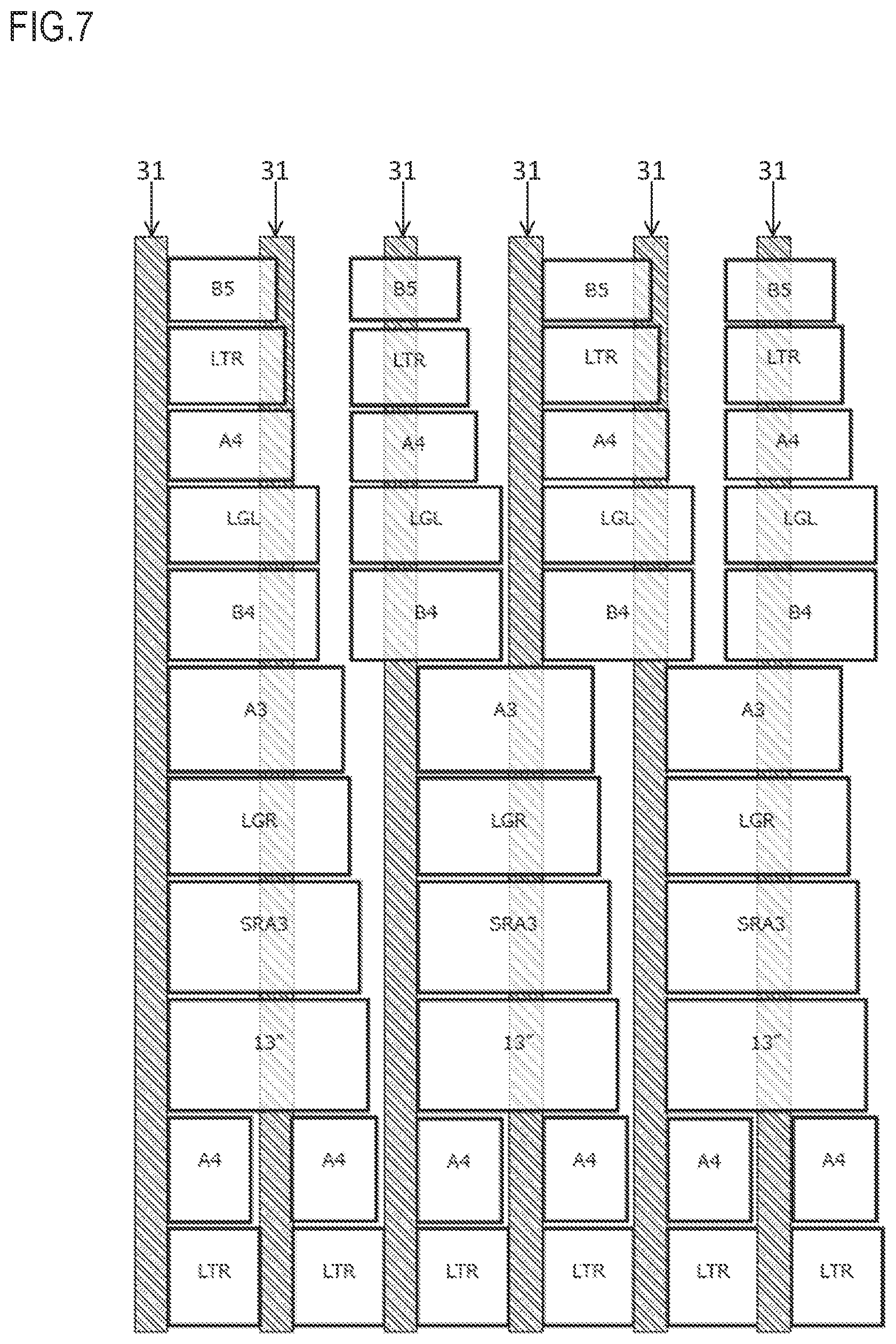 Patent US12090762 Figure 7 – Ink-jet recording apparatus