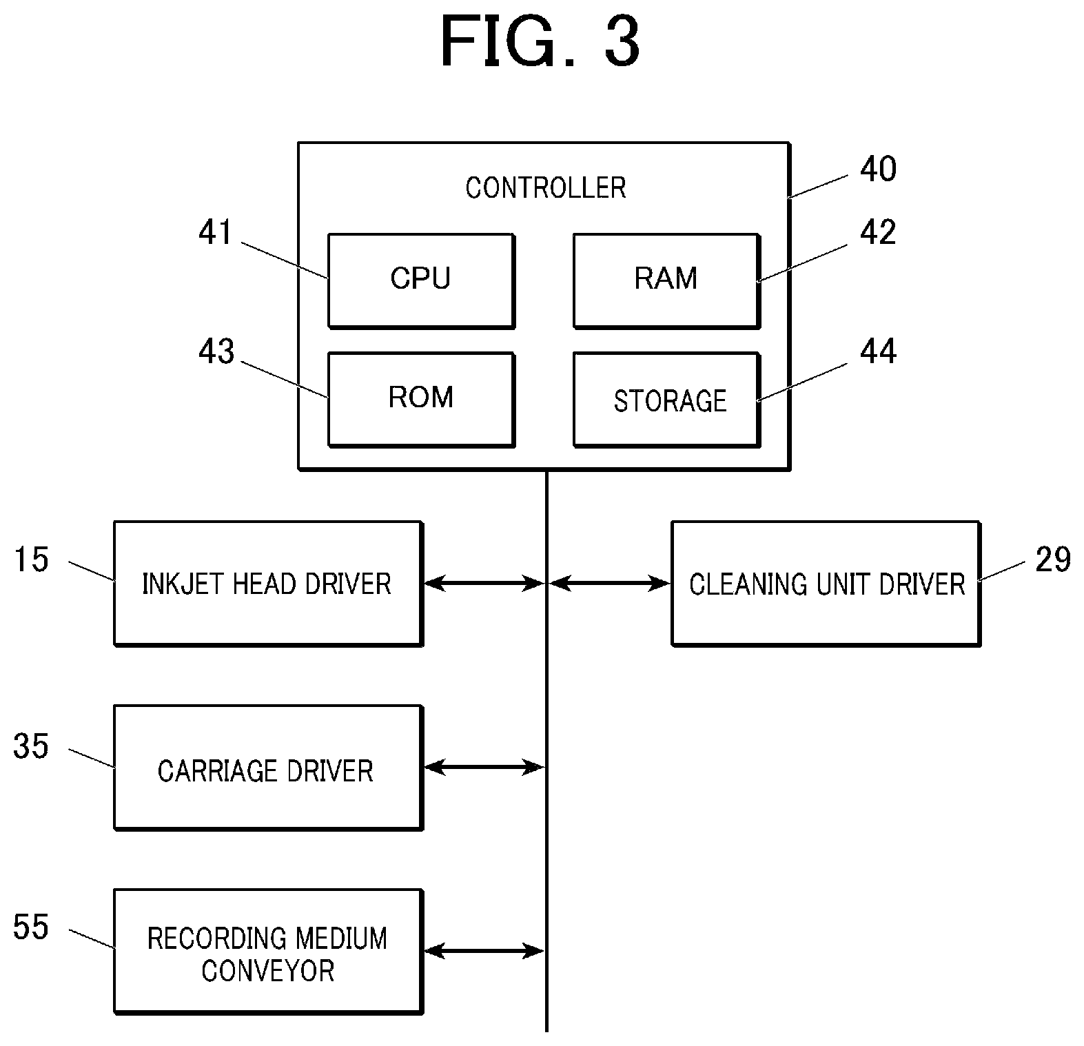 Patent US12090763 Figure 2 – Head cleaning apparatus, inkjet recording apparatus, head cleaning method and storage medium
