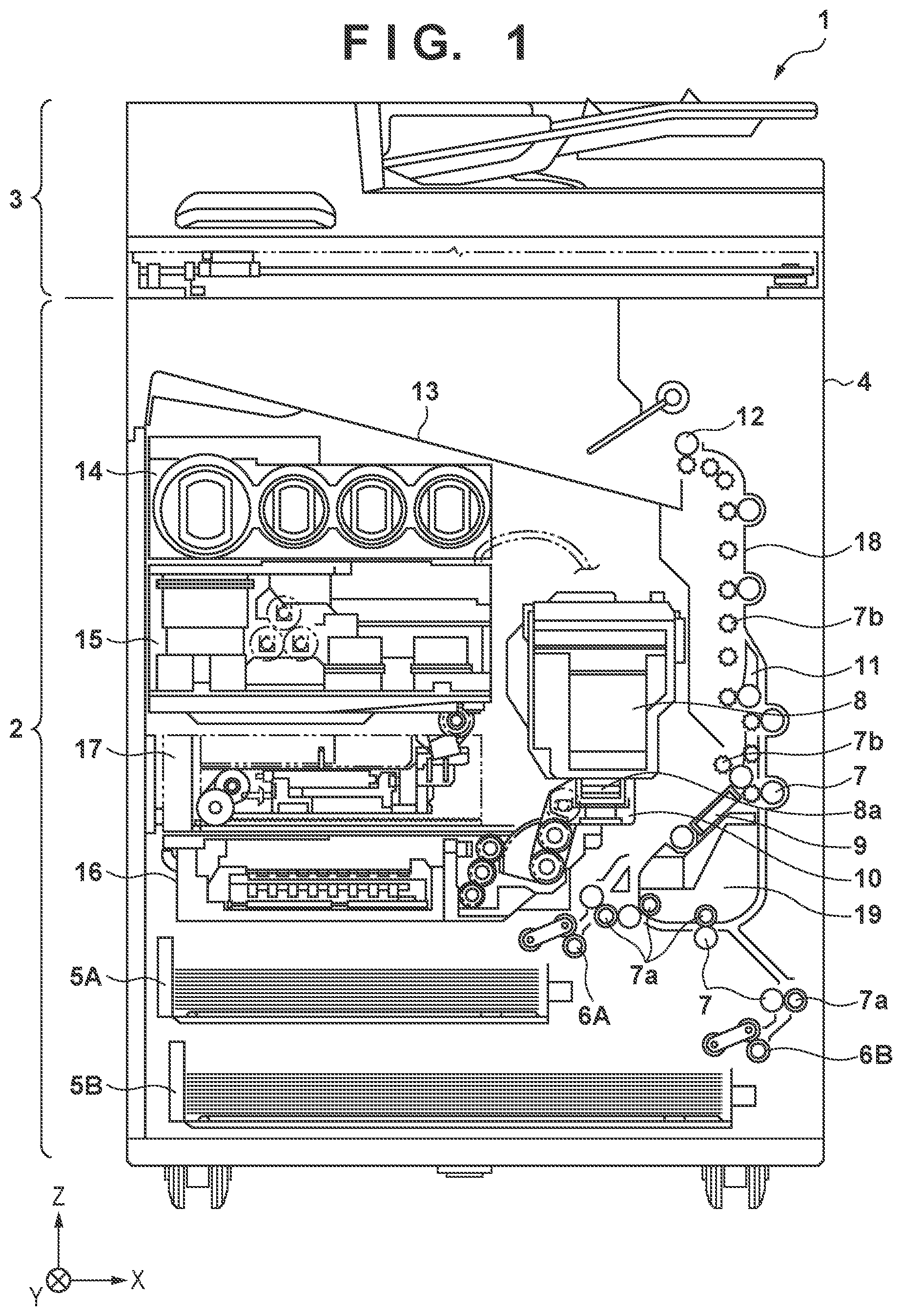 Patent US12090764 Figure 1 – Printing apparatus and control method of the same
