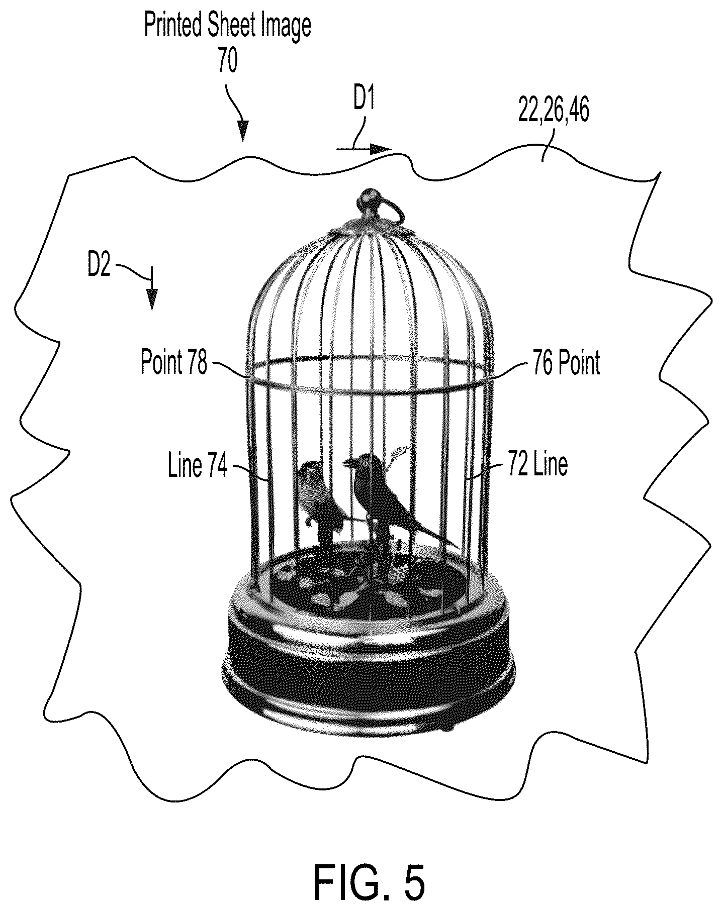 Patent US12090768 Figure 5 – Marking process speed stabilization in a digital printer