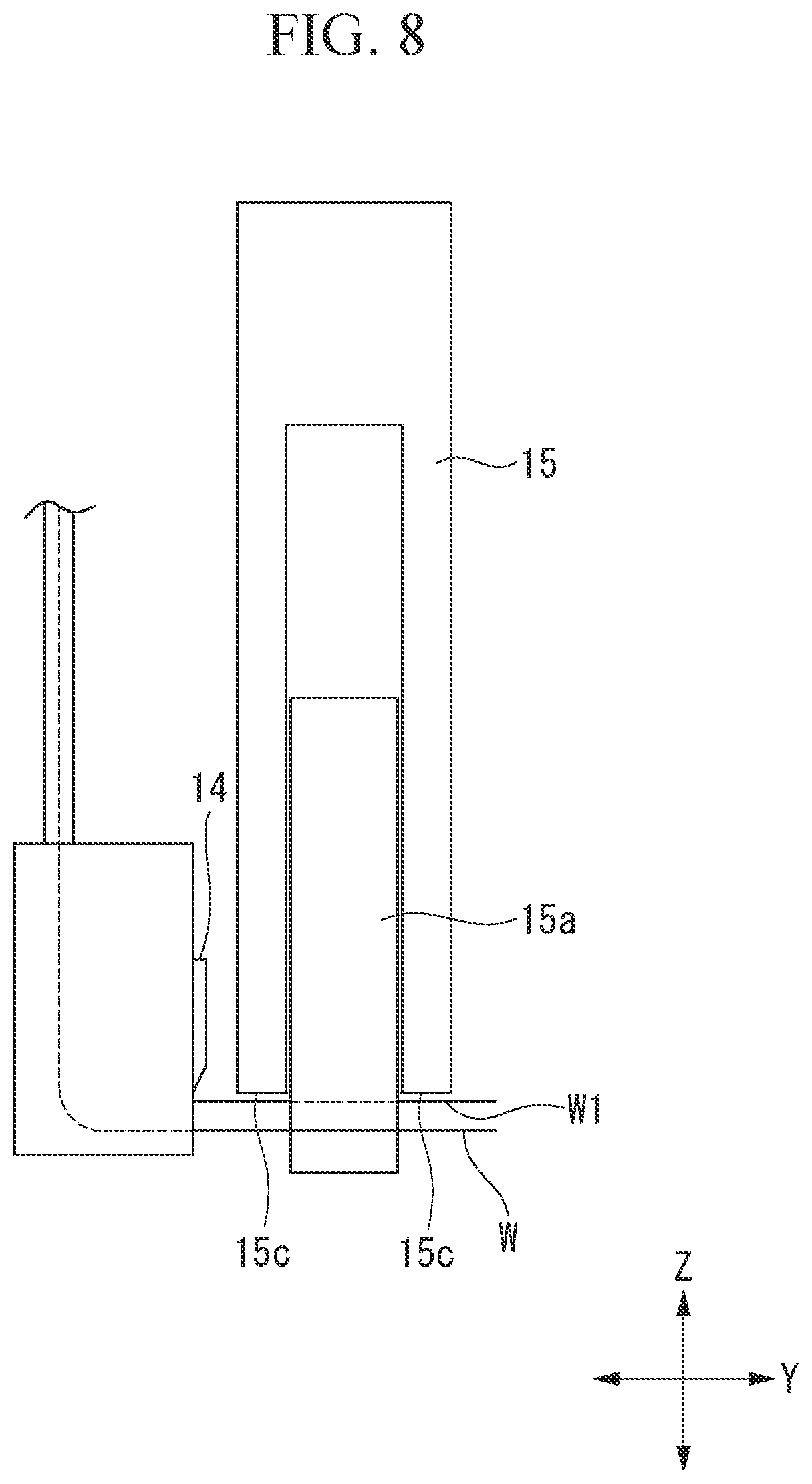 Patent US12090775 Figure 8 – Sheet binding apparatus, stitcher, control device for stitcher, and control method for stitcher