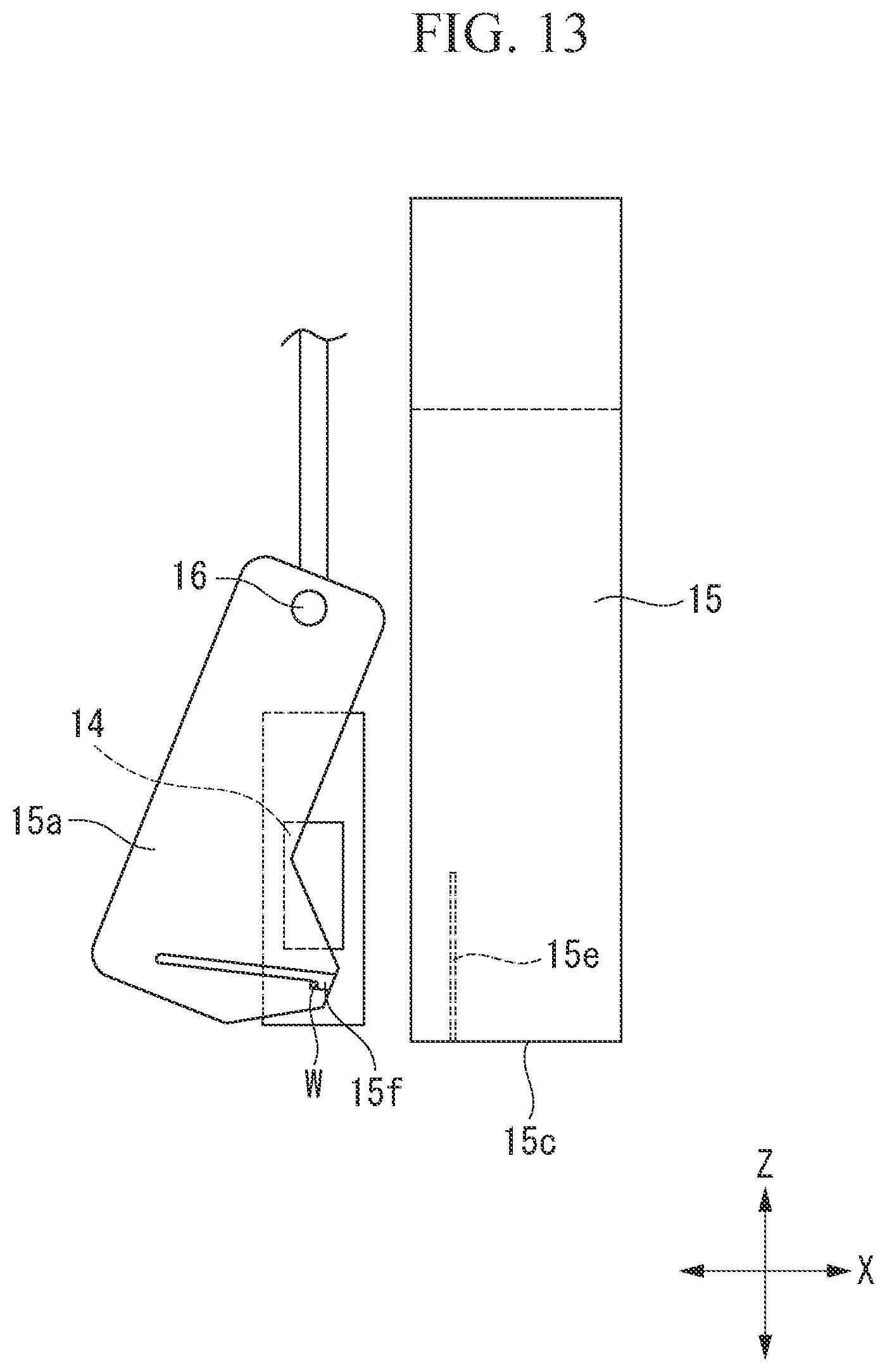 Patent US12090775 Figure 13 – Sheet binding apparatus, stitcher, control device for stitcher, and control method for stitcher