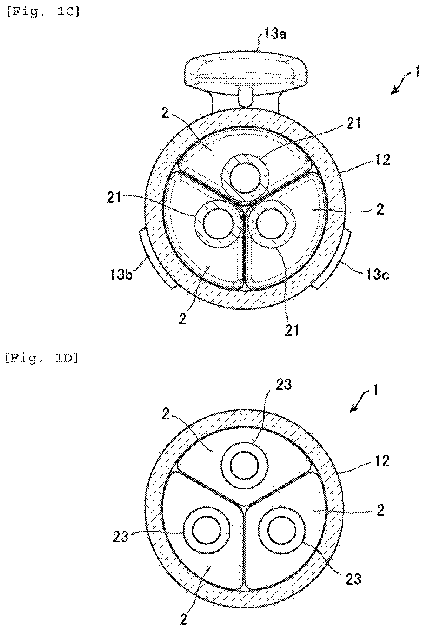 Patent US12090777 Figure 3 – Writing instrument refills and writing instrument