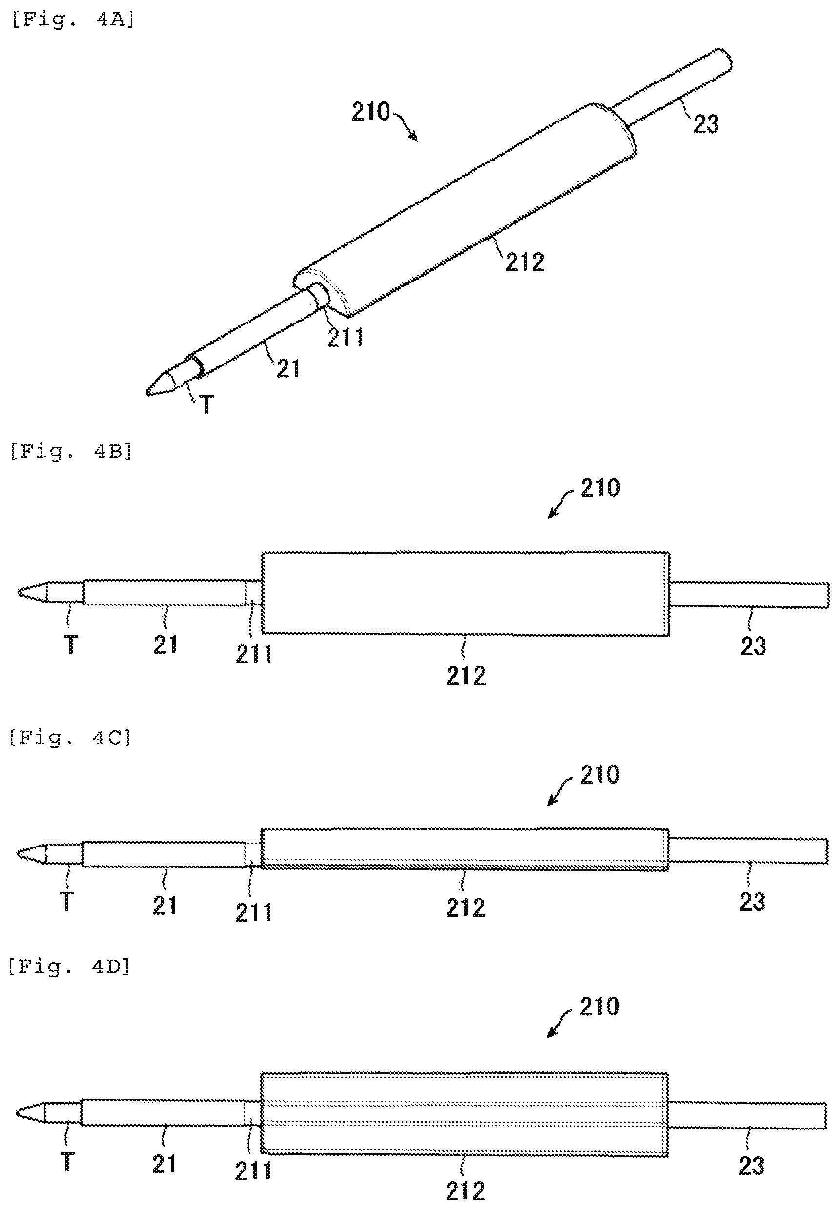 Patent US12090777 Figure 6 – Writing instrument refills and writing instrument