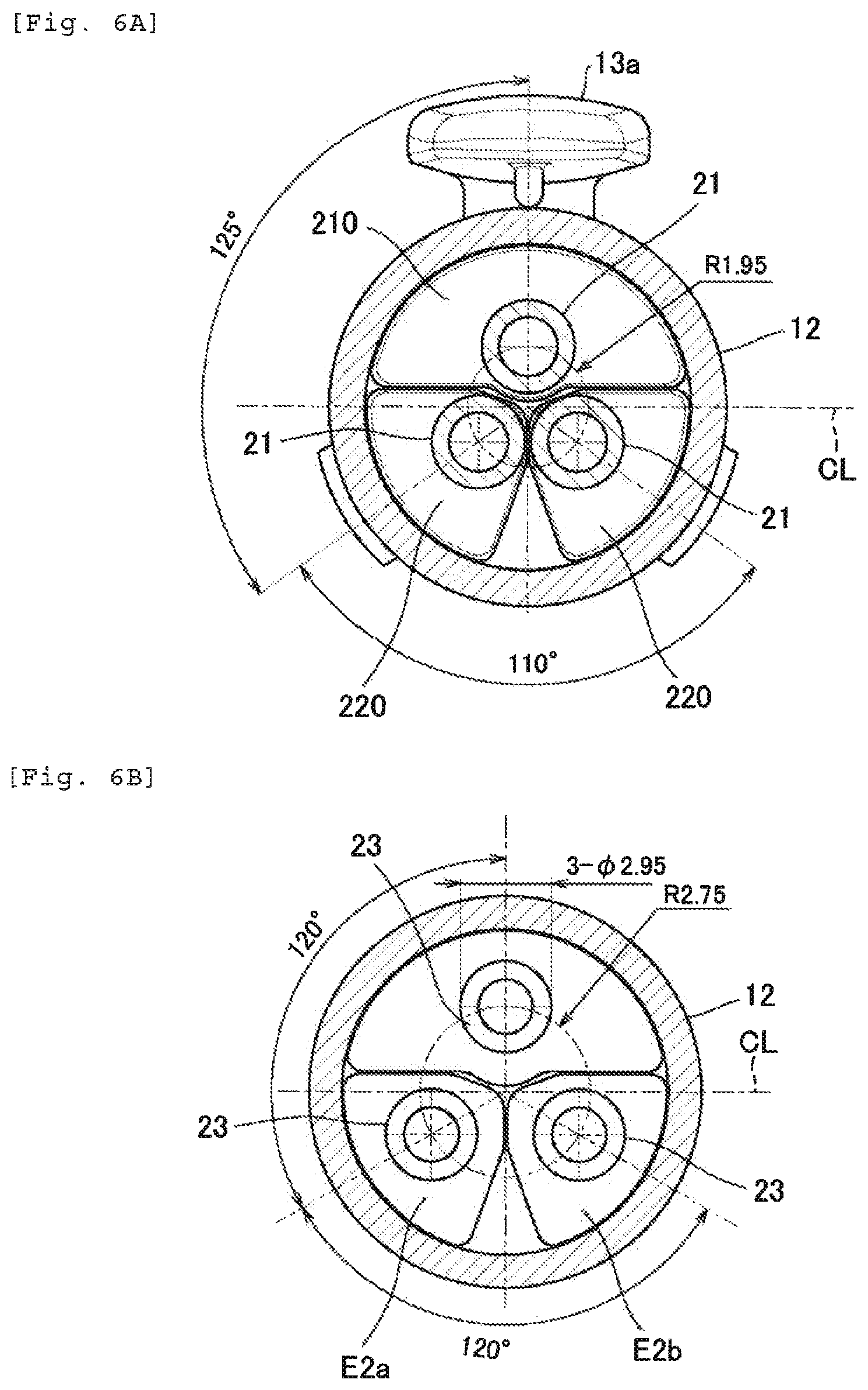 Patent US12090777 Figure 8 – Writing instrument refills and writing instrument