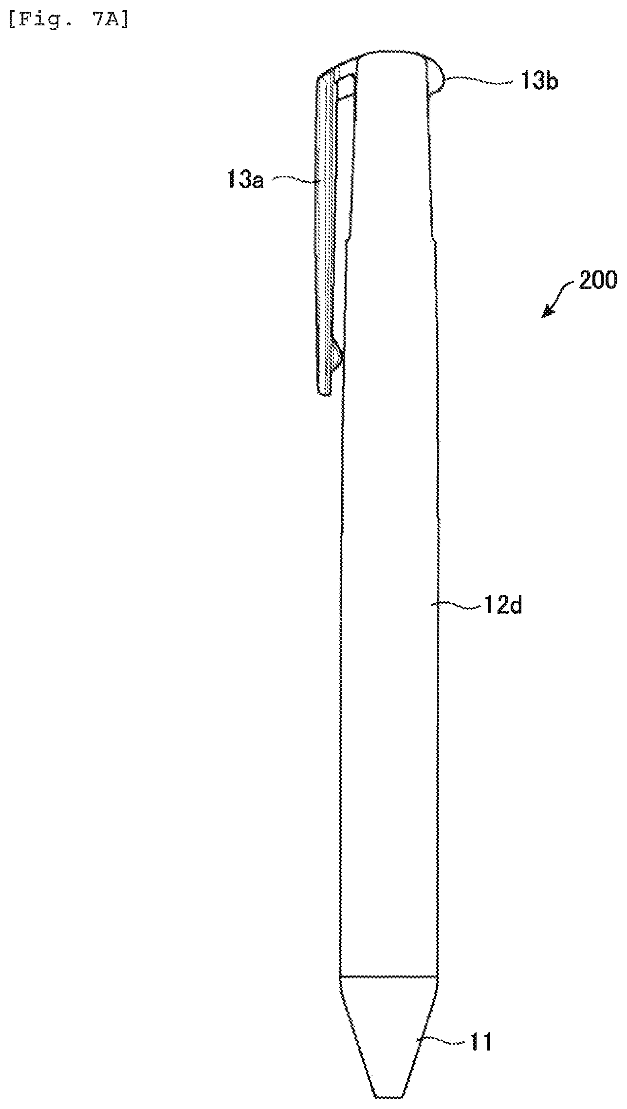 Patent US12090777 Figure 9 – Writing instrument refills and writing instrument